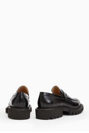 AllSaints Black Lola Loafers - Image 3 of 6