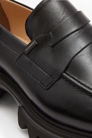 AllSaints Black Lola Loafers - Image 5 of 6