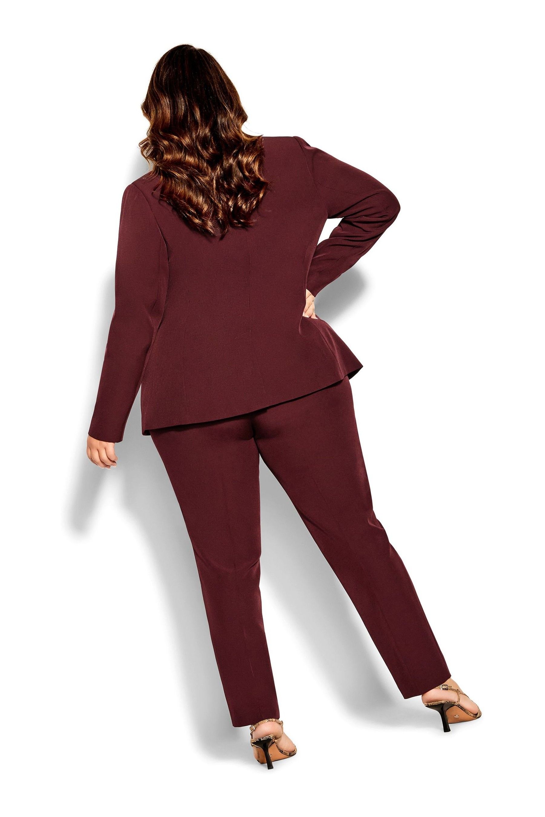 Buy City Chic Purple Charlotte Jacket from Next Luxembourg