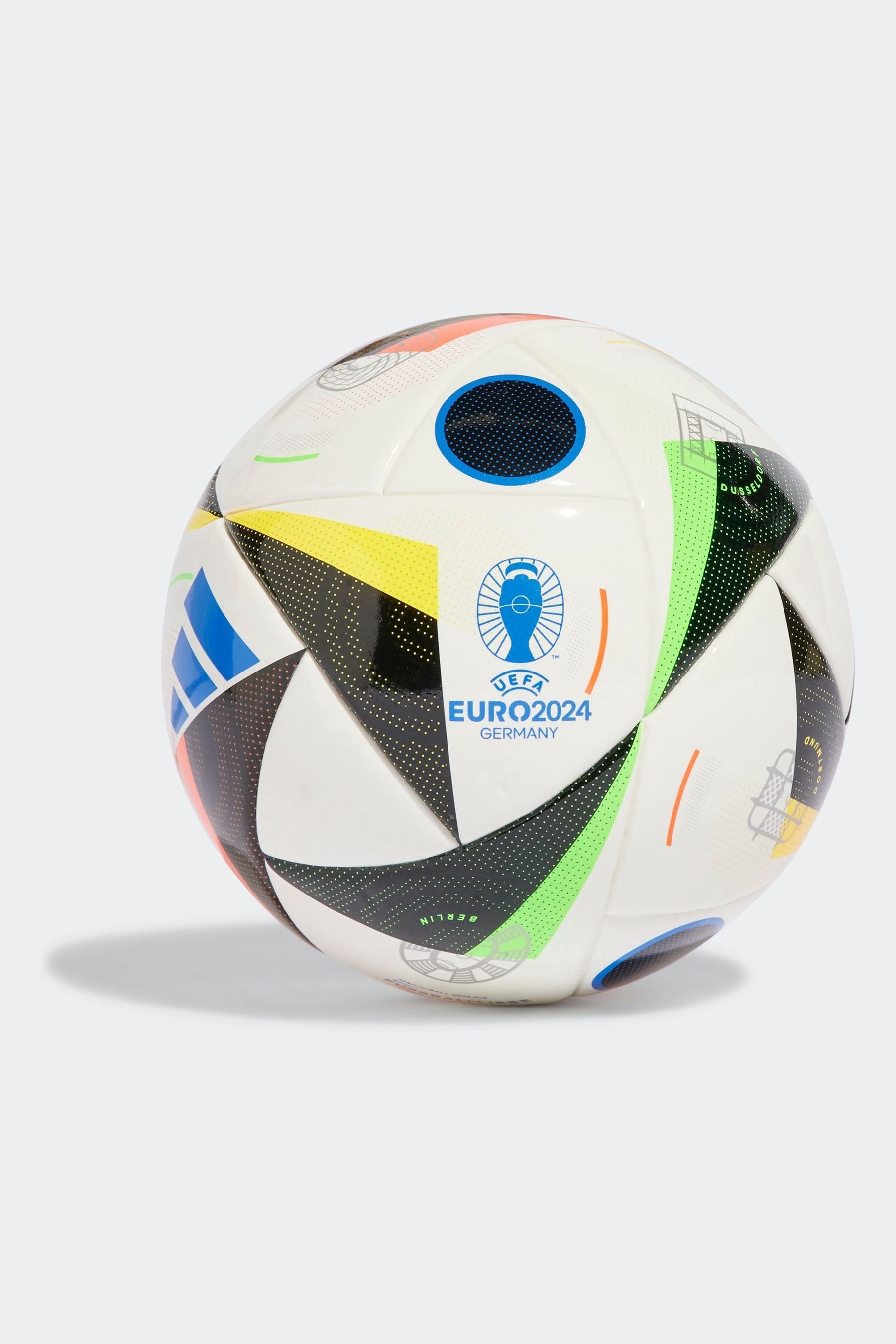 Buy adidas White Blue Performance Euro 24 Mini Football from Next Malta