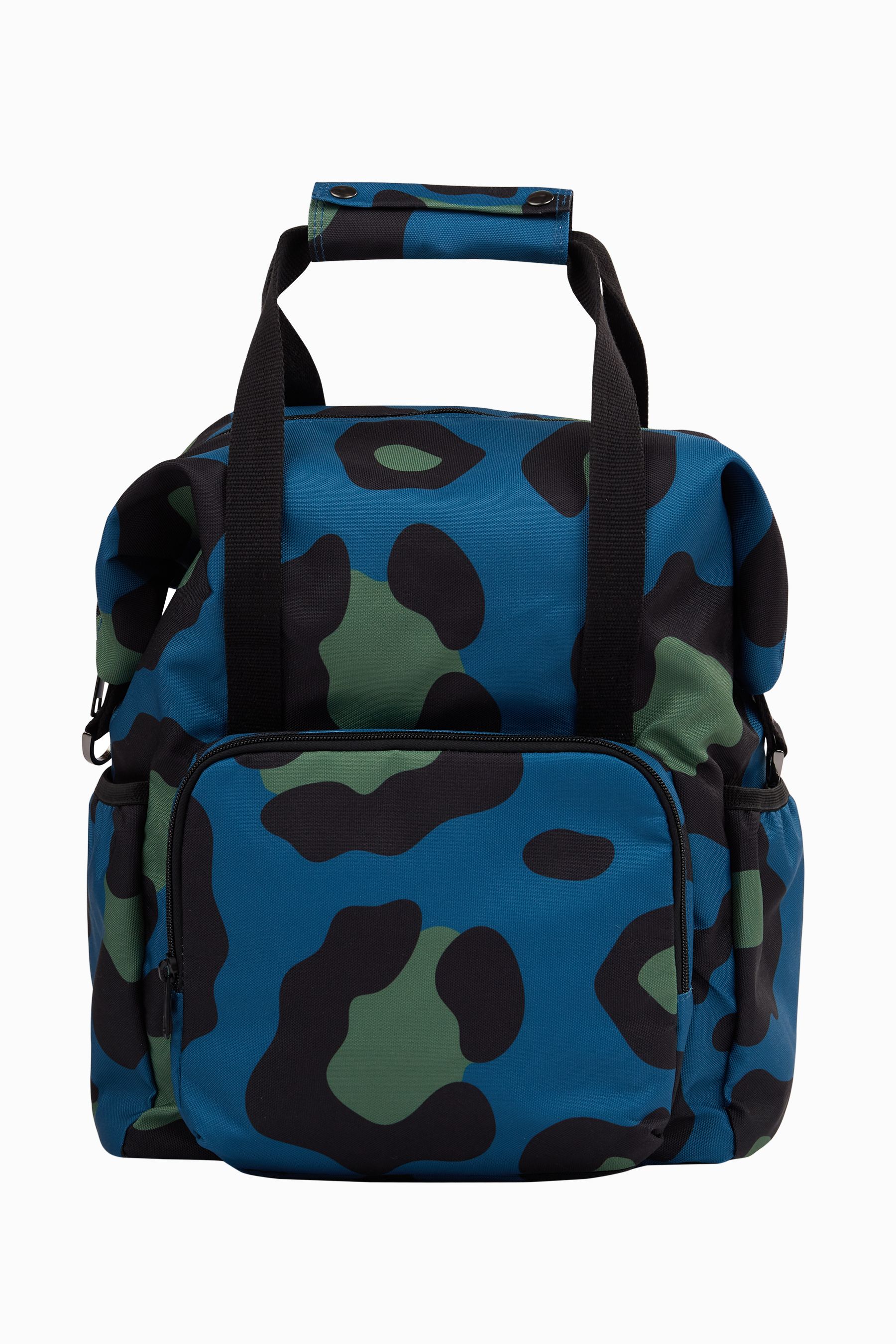 Buy Frugi Blue Pack Up and Go Changing Leopard Print Bag from Next Lithuania