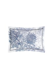 Timorous Beasties Set of 2 Blue Thistle Azure Pillowcases - Image 2 of 3