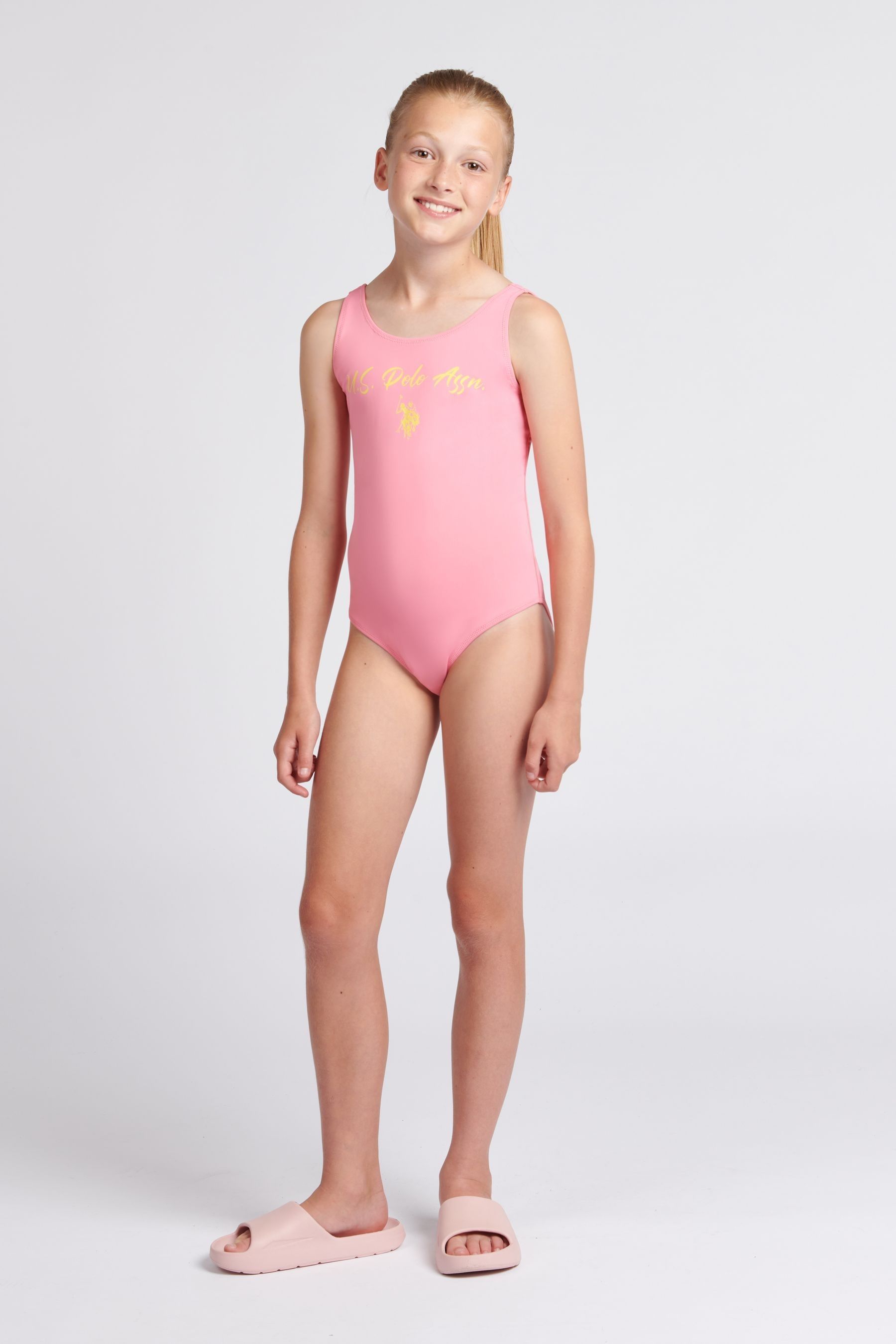 Us polo swimwear top