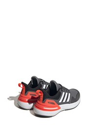 adidas Grey Sportswear Kids Rapidasport Bounce Lace Trainers - Image 3 of 9