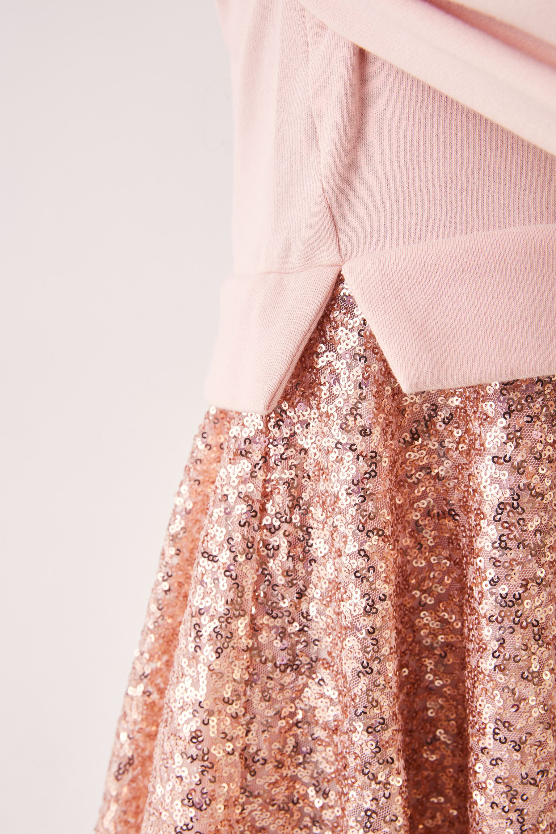Buy Baker by Ted Baker Pink Sequin Mockable Dress from Next Poland