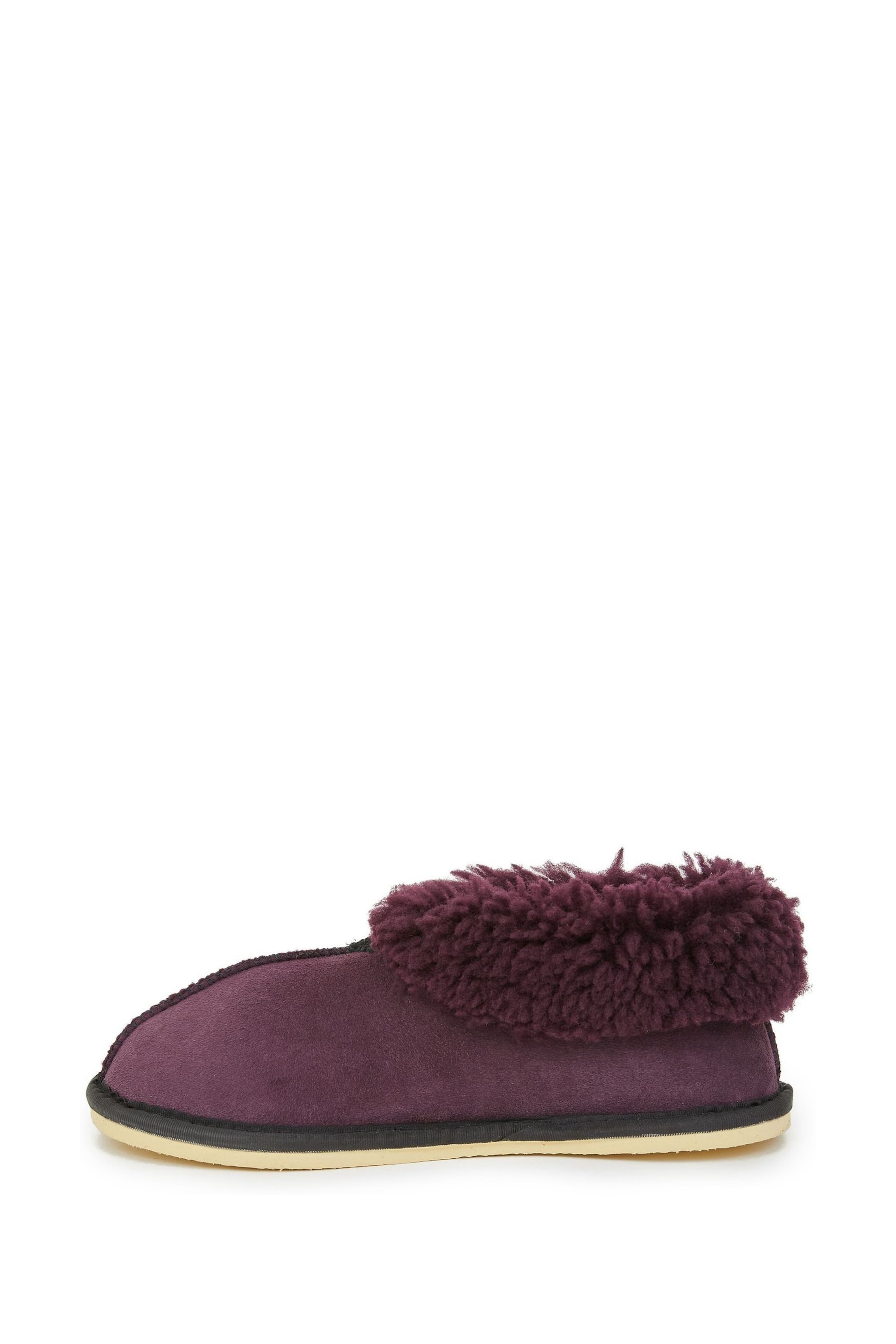 Celtic & Co. Ladies Pink Sheepskin Bootee Slippers - Image 2 of 6