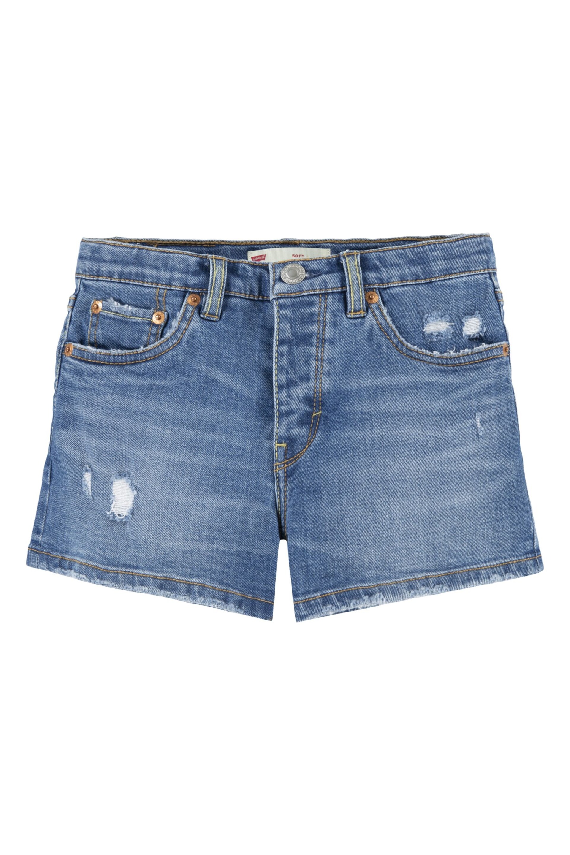 Levi's® Blue Original 501® Denim Shorts - Image 1 of 4