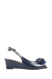 Pavers Slingback Peep-Toe Wedge Heels - Image 1 of 5