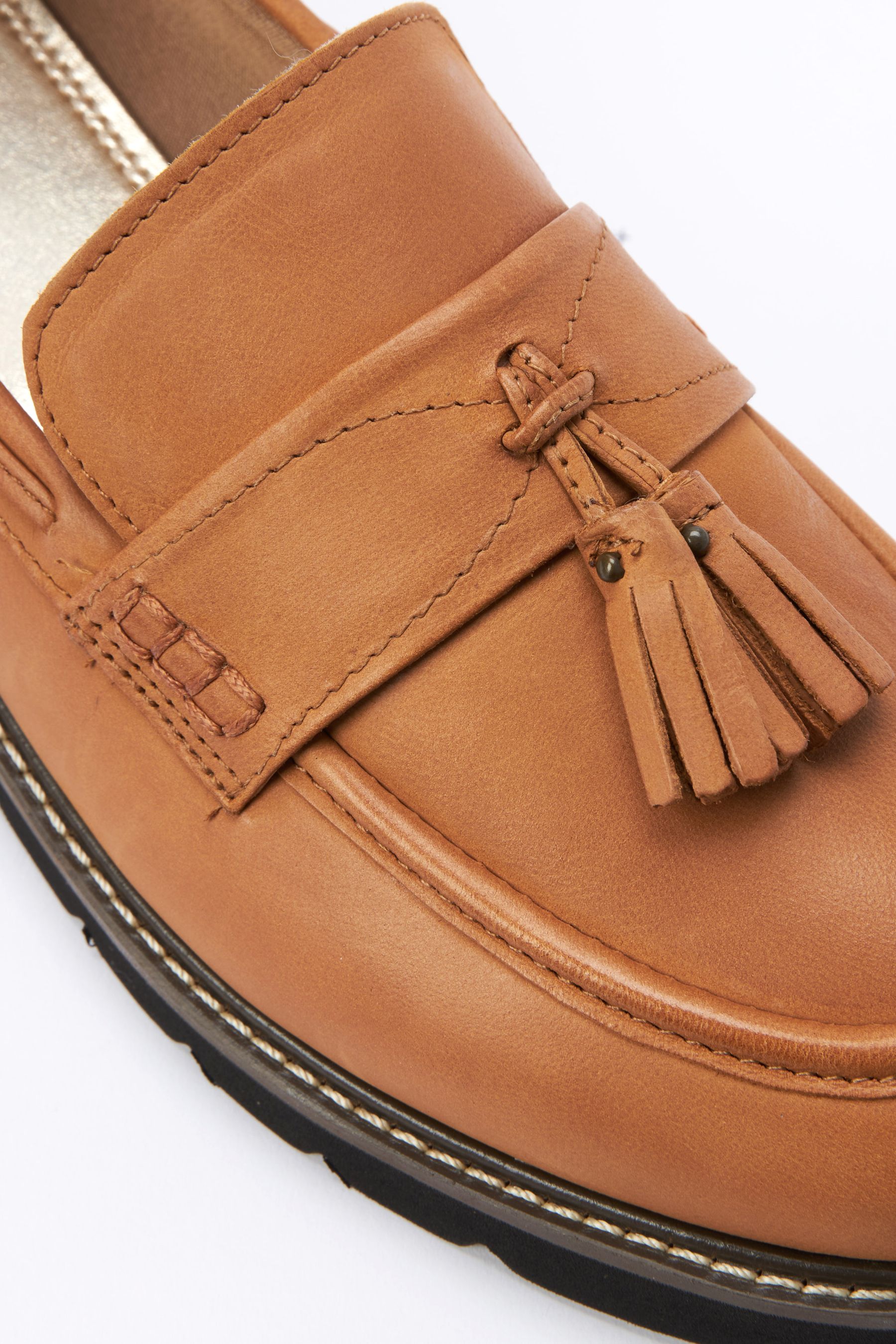 Fat face leather moccasins on sale