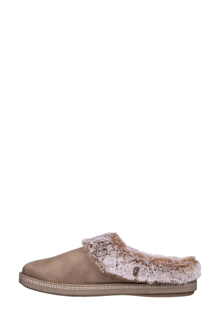 Skechers Brown Cosy Campfire Home Essential Womens Slippers - Image 2 of 5