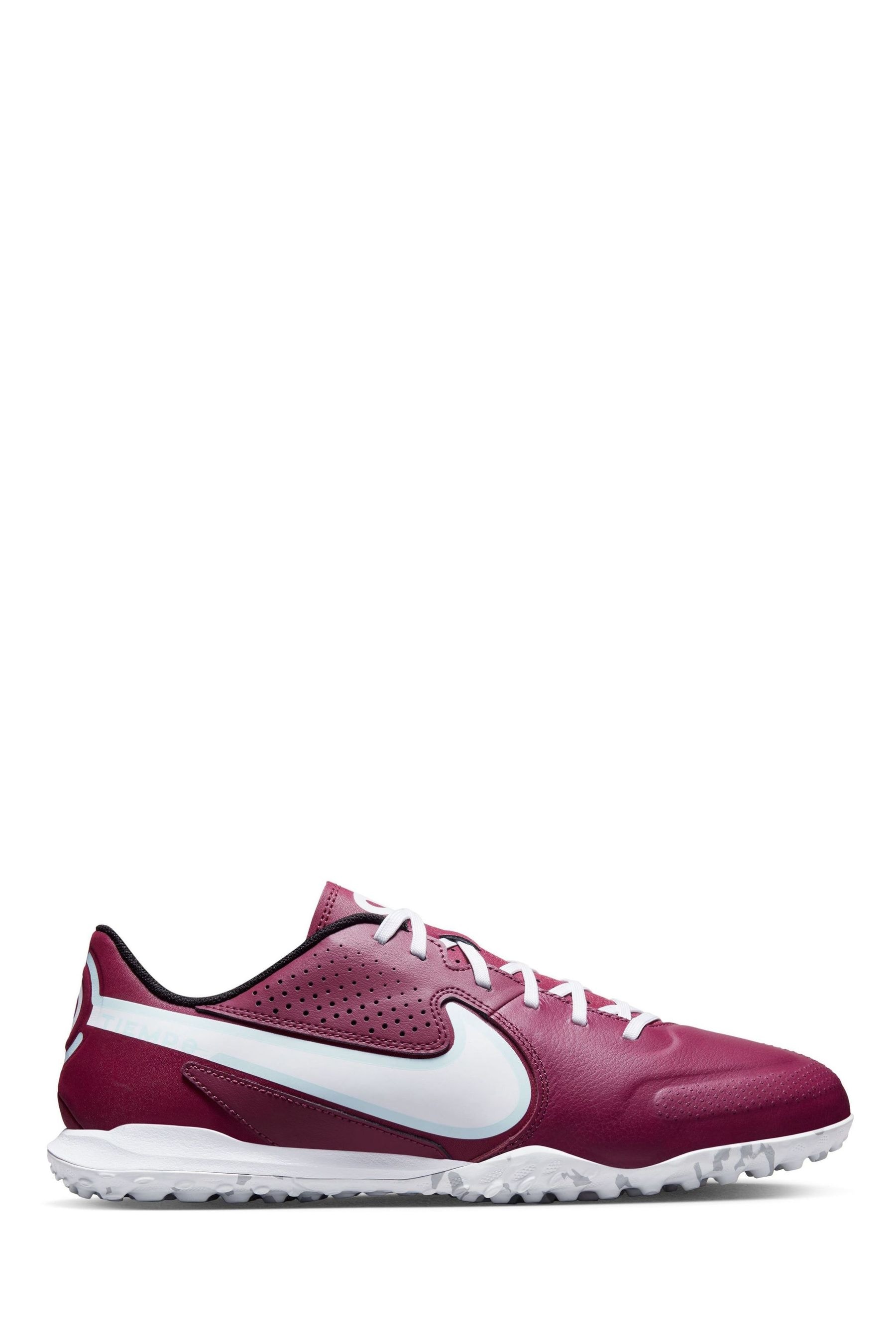 Buy Nike Red White Tiempo Legend 9 Academy Turf Football Boots from Next Luxembourg