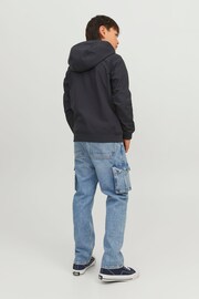 JACK & JONES Black Soft Shell Hooded Jacket - Image 2 of 8