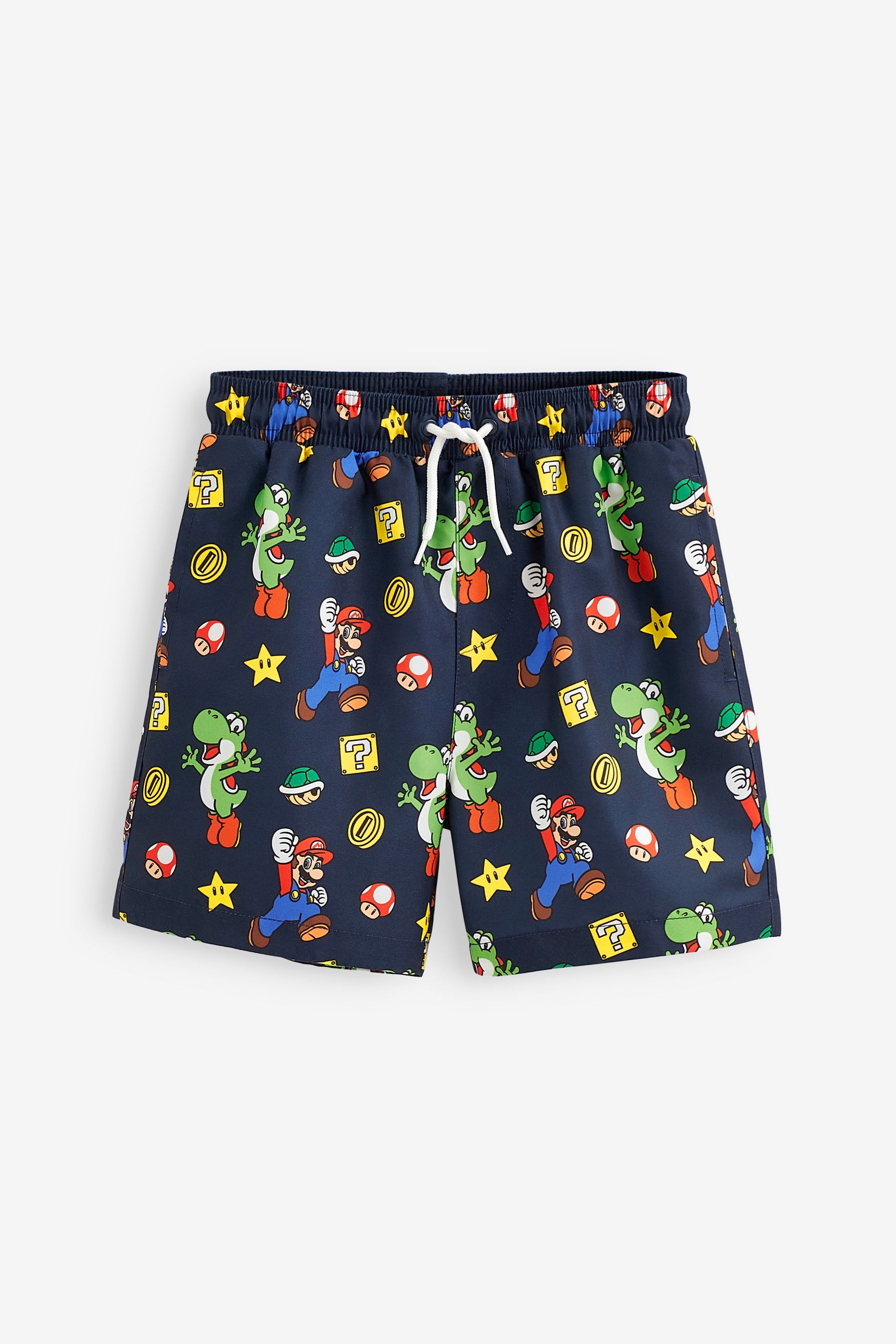 Super mario swim shorts hotsell
