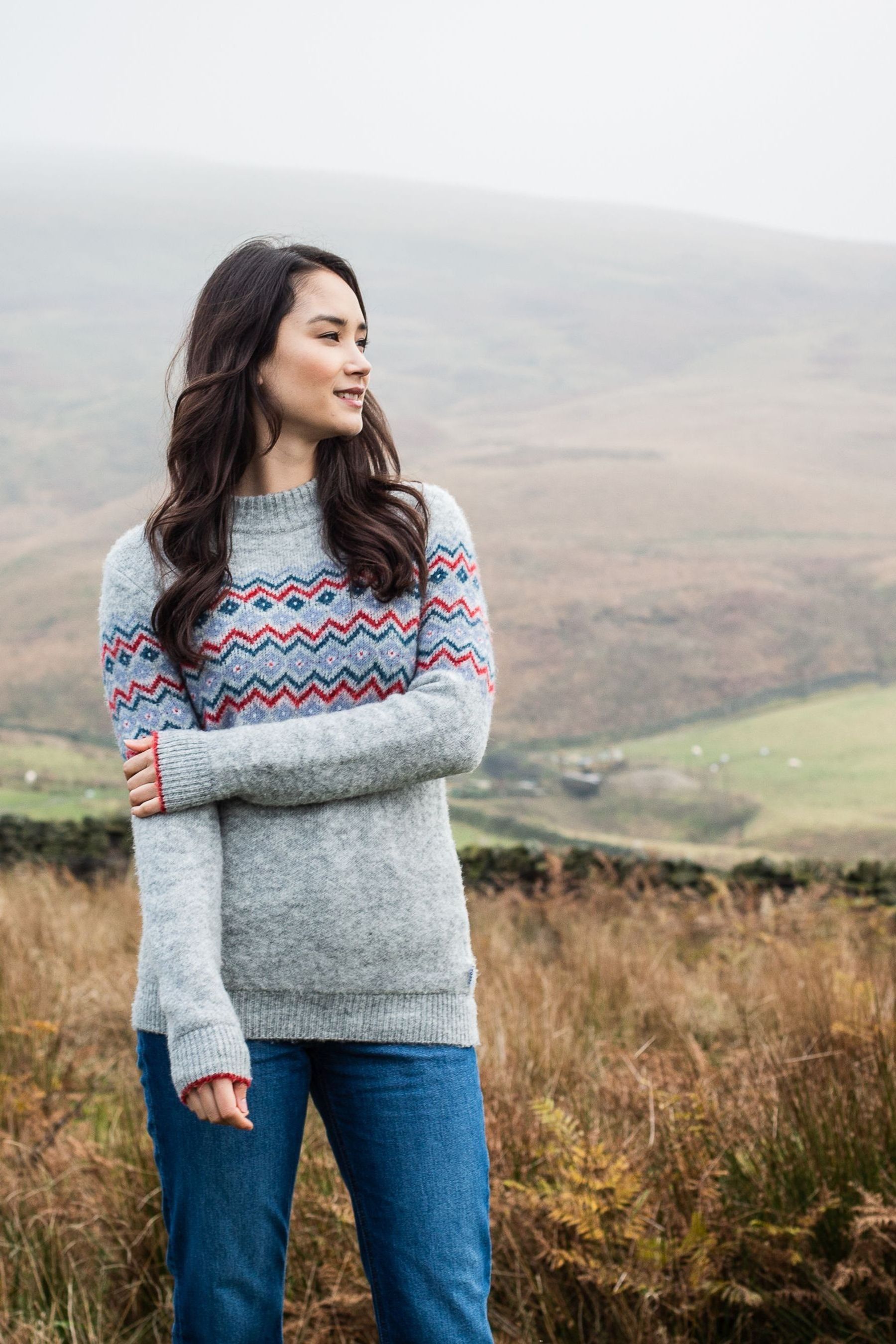 Next ladies grey jumper cheap