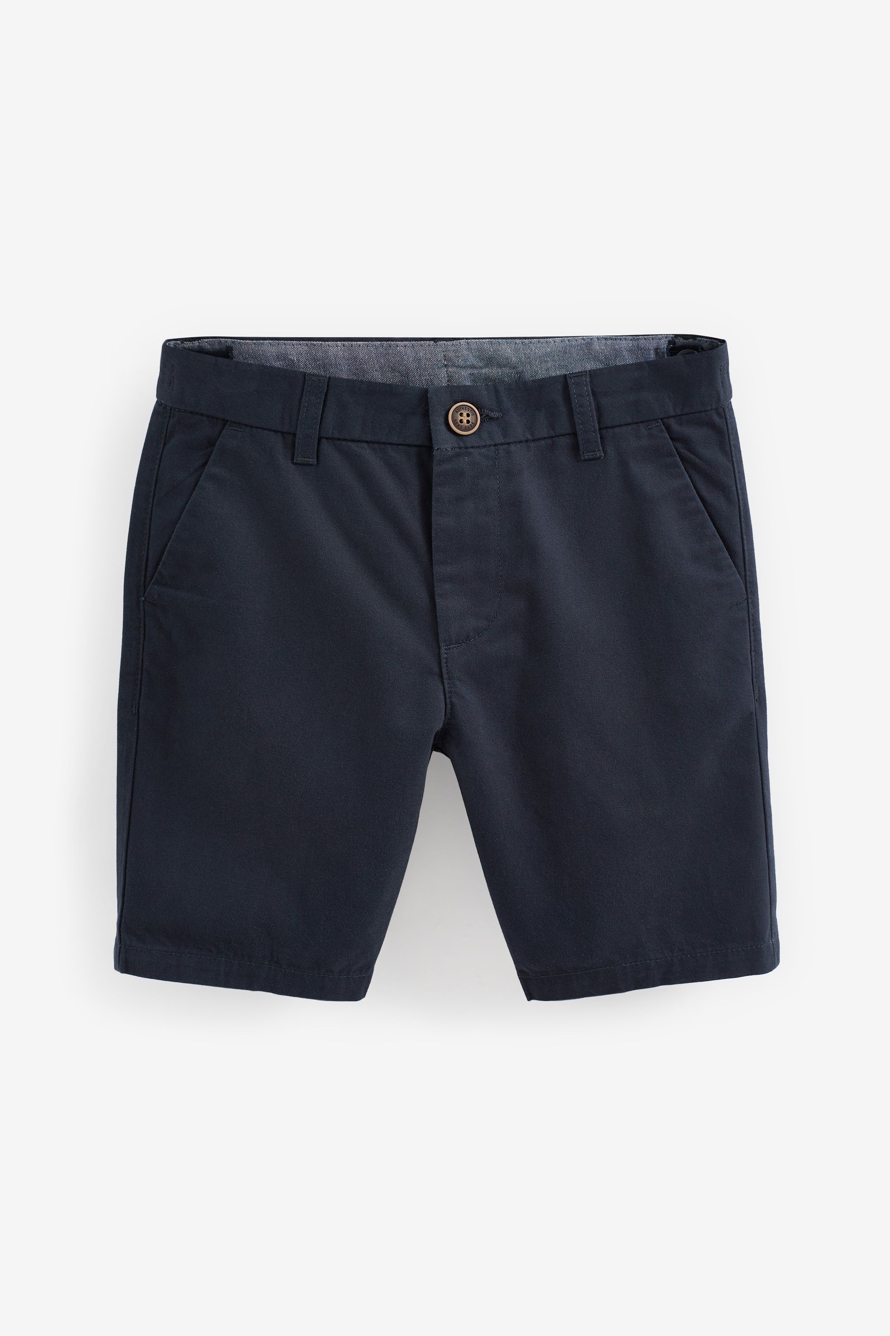 Navy blue chino shorts clearance