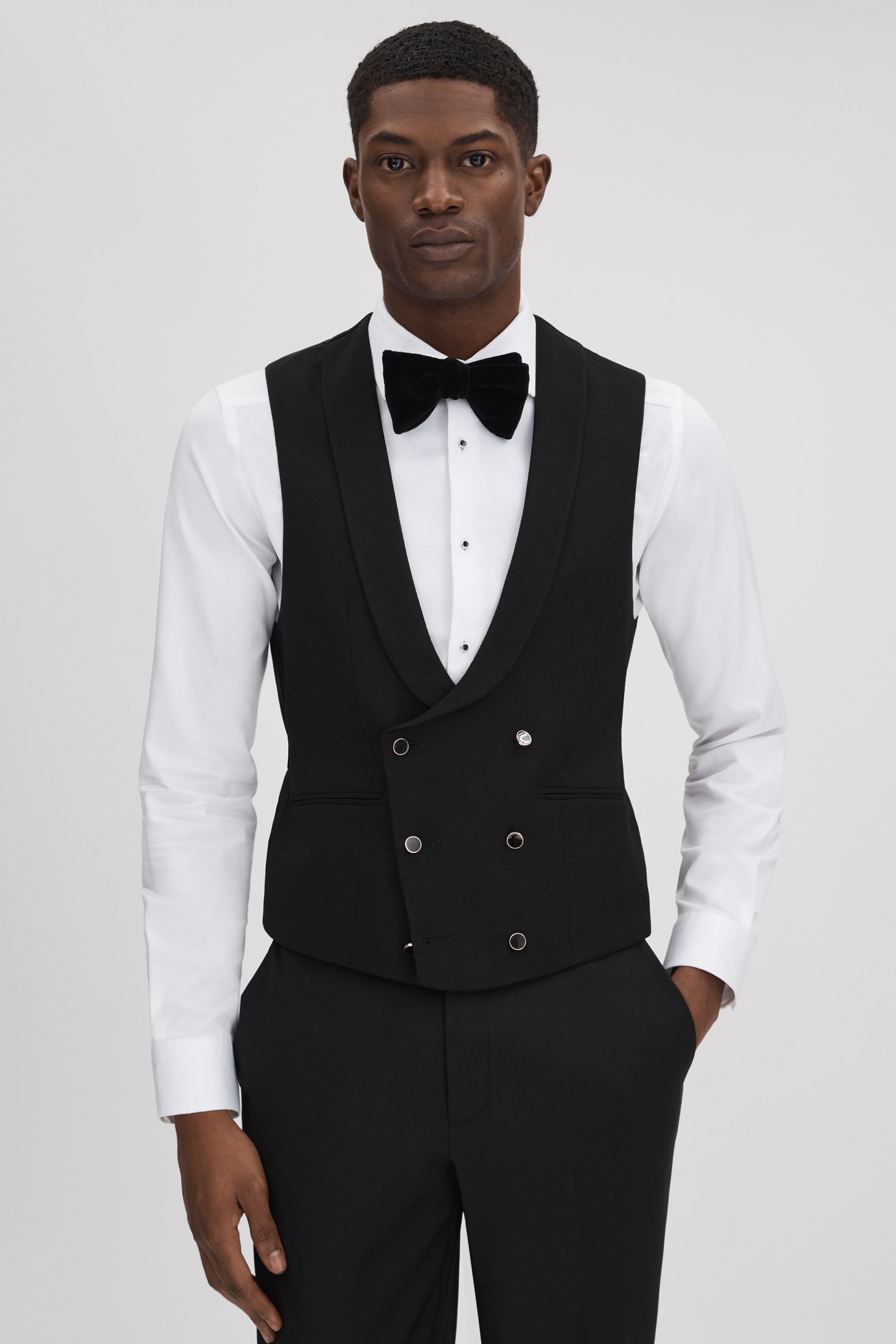 Next black waistcoat on sale