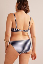 Boden Blue Classic Texture Bikini Bottoms - Image 2 of 3