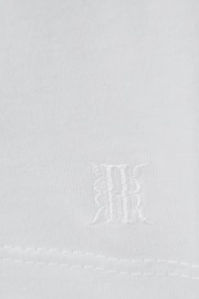 Reiss White Bless Junior Crew Neck T-Shirt - Image 7 of 7