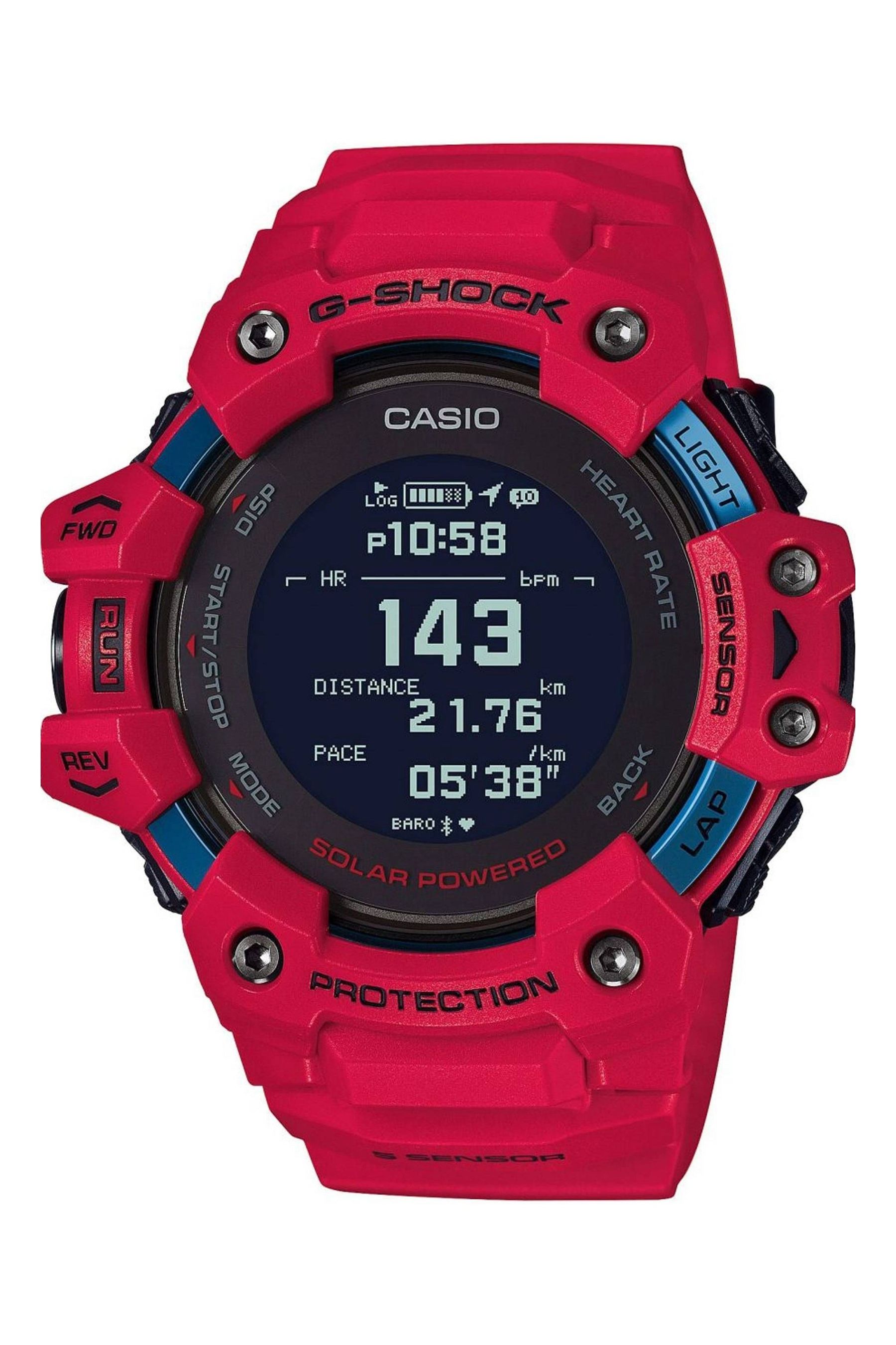 Buy Casio Gents Red Heart Rate Monitor G Shock Smart Watch from the Next UK online shop
