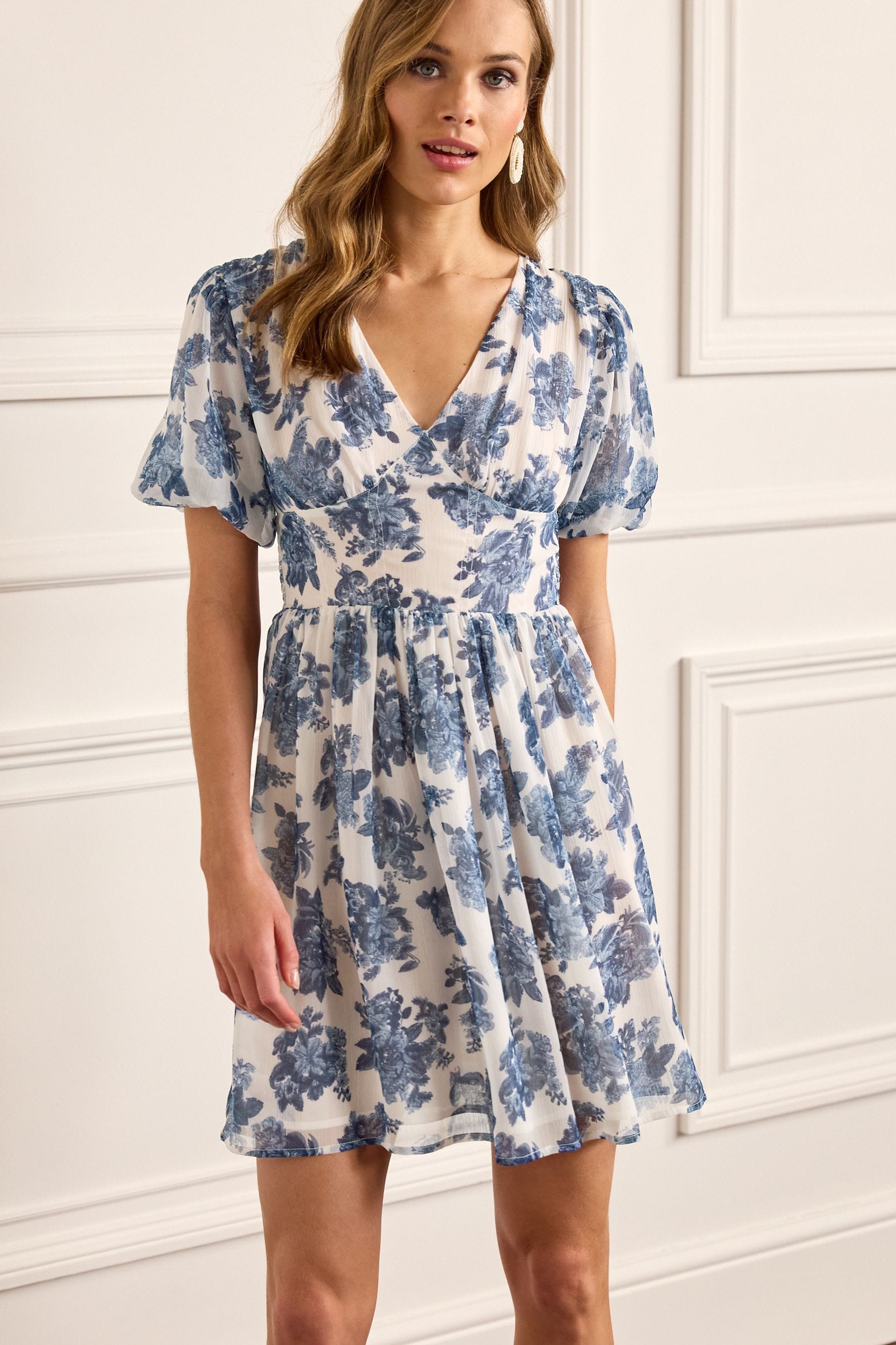 Lace tie back dress hot sale