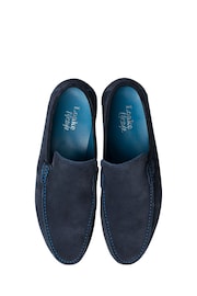 Loake Suede Slip On Shoes - Image 3 of 3