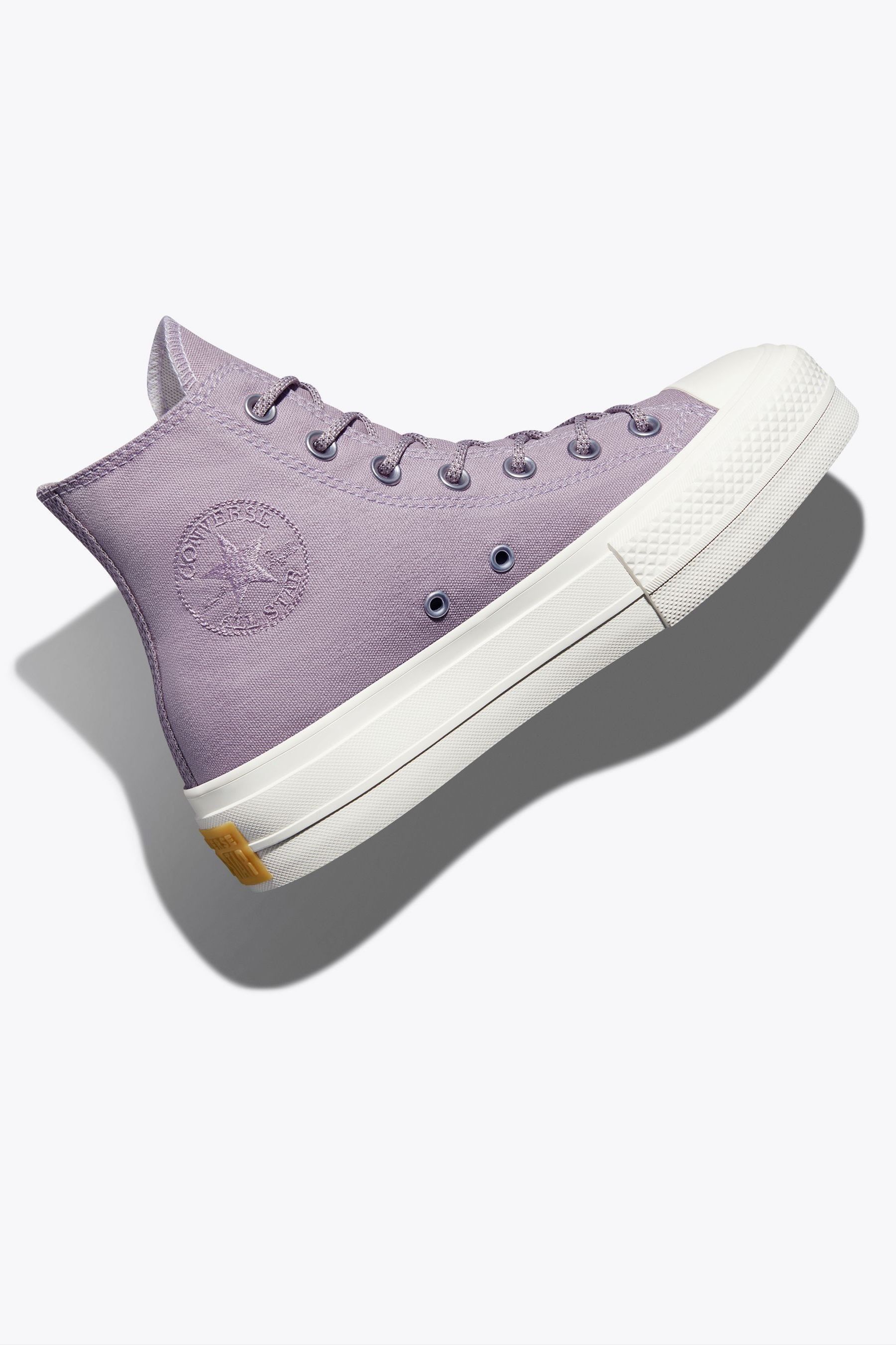 Buy Converse Lilac Purple Lift Platform High Top Trainers from Next Austria