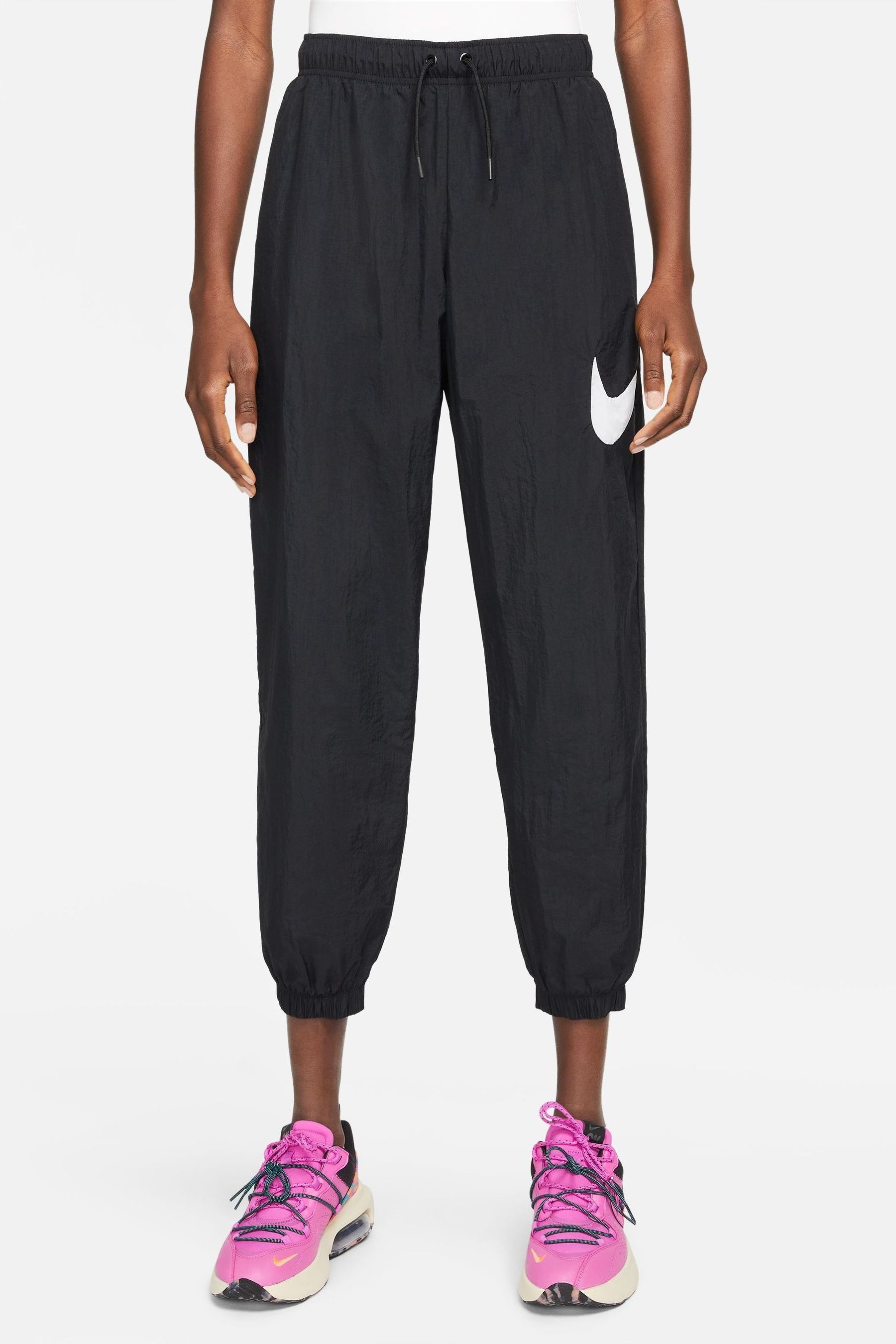 Women's nike sportswear woven swoosh jogger pant hotsell