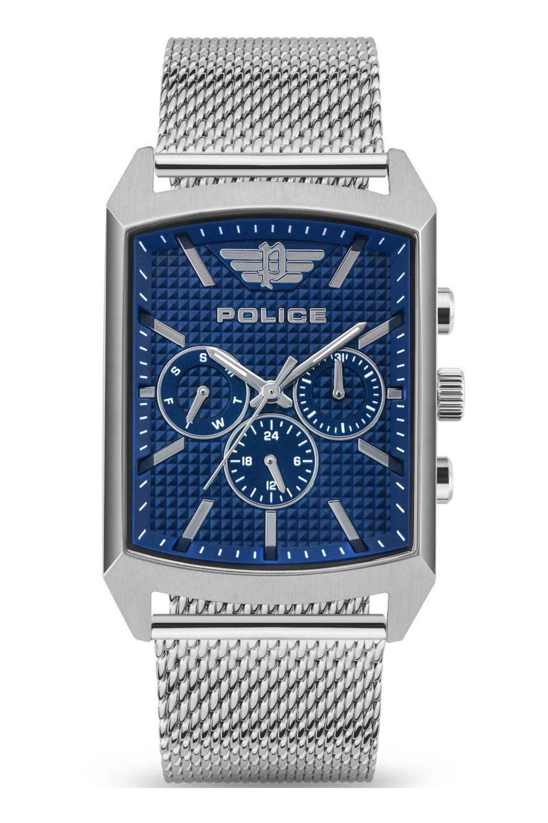 Buy Police Gents Blue Saleve Watch from the Next UK online shop