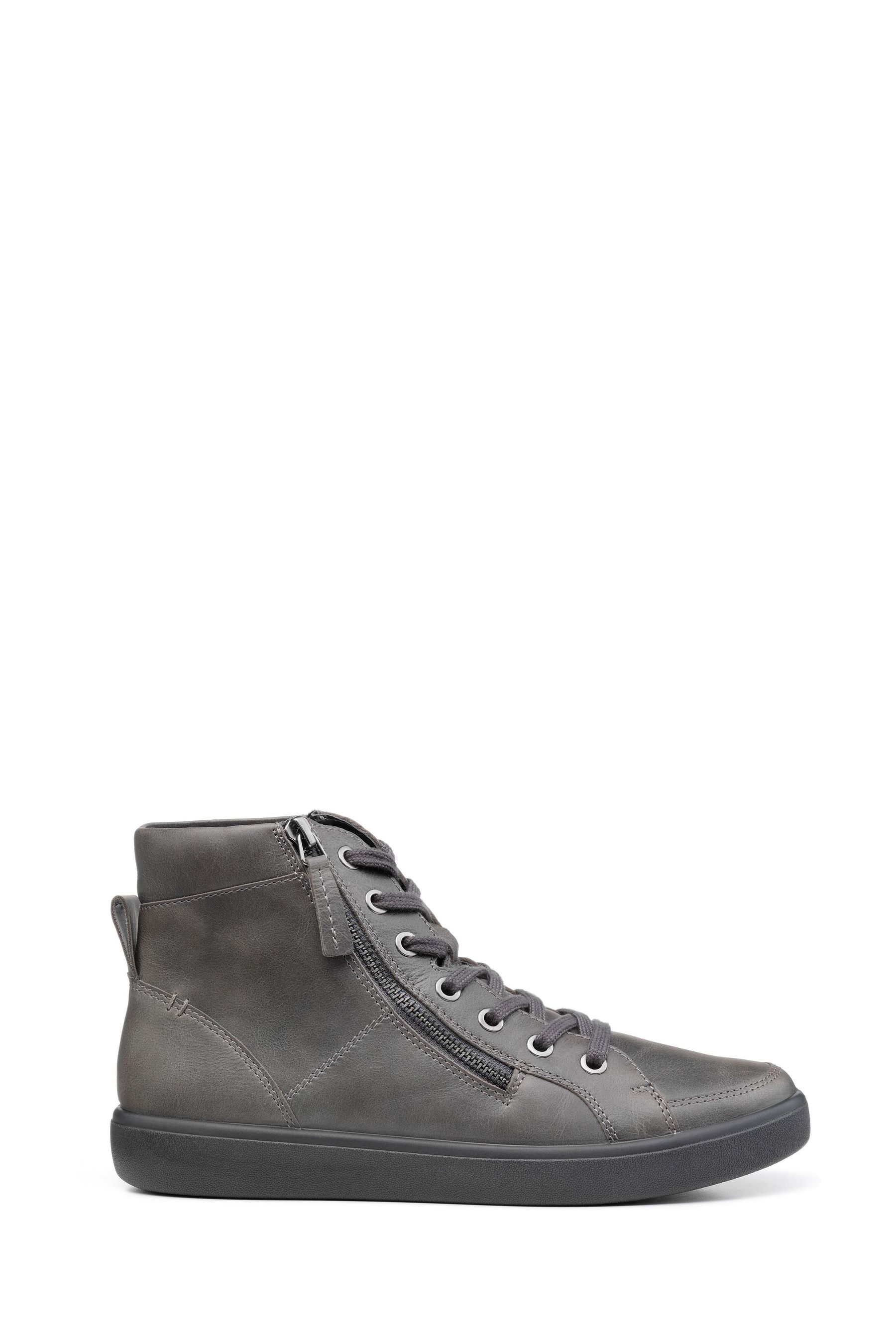 Buy Hotter Grey Regular Fit Hotter Rapid Black Lace Up Zip Boots from the Next UK online shop