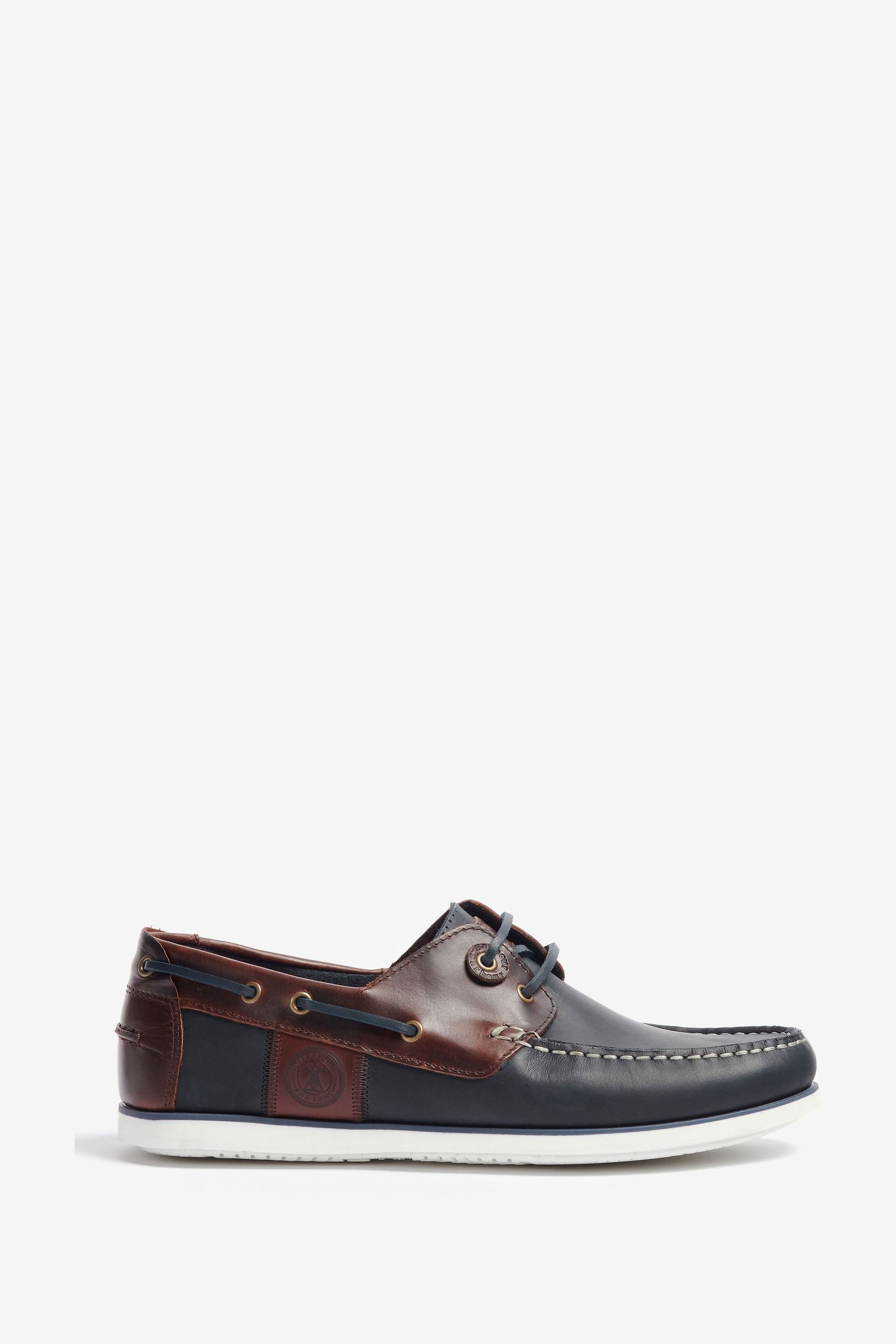Buy Barbour Navy Blue Wake Boat Shoes from Next Hong Kong