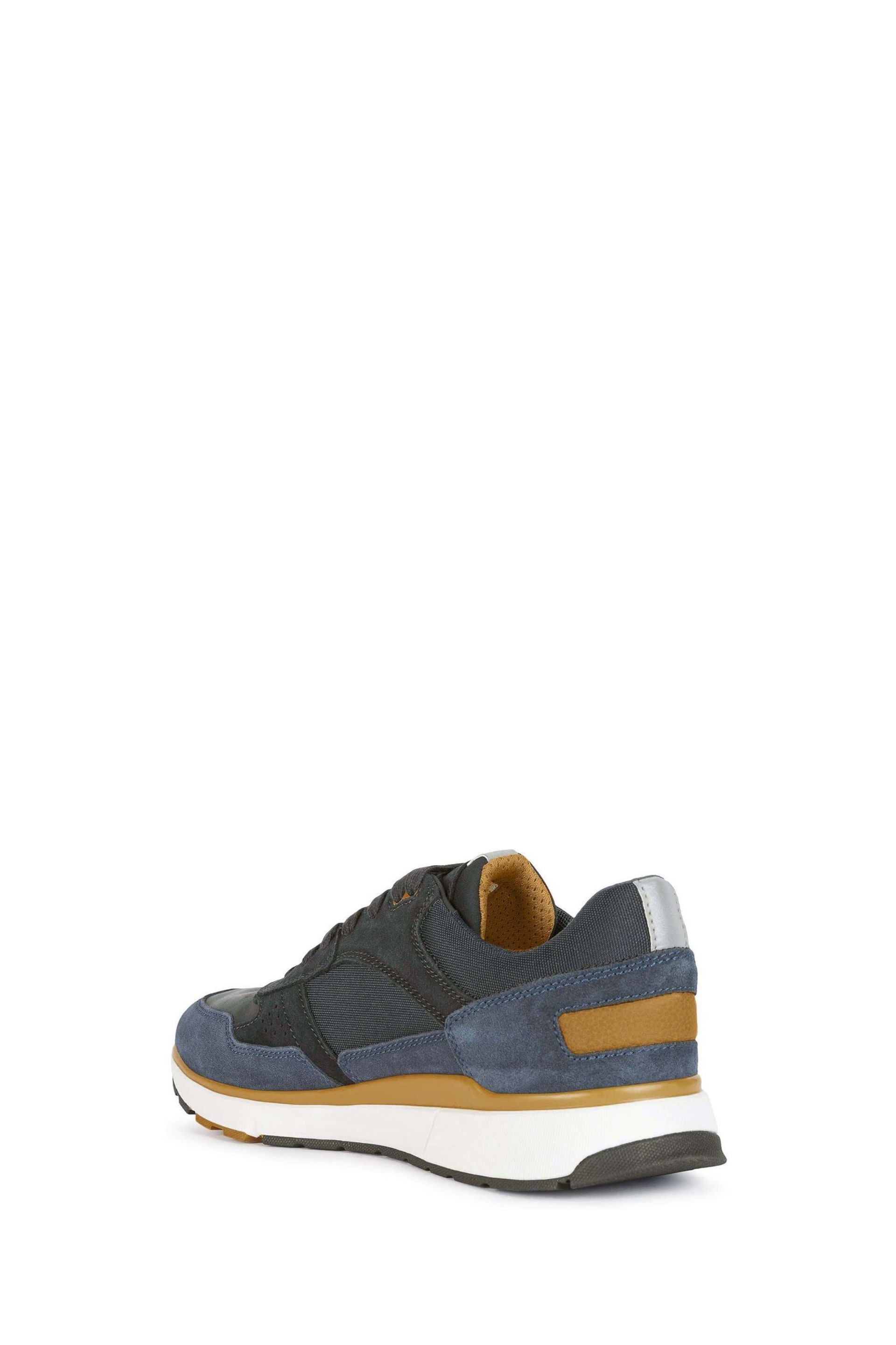 Geox Mens Blue Dolomia Trainers - Image 3 of 6