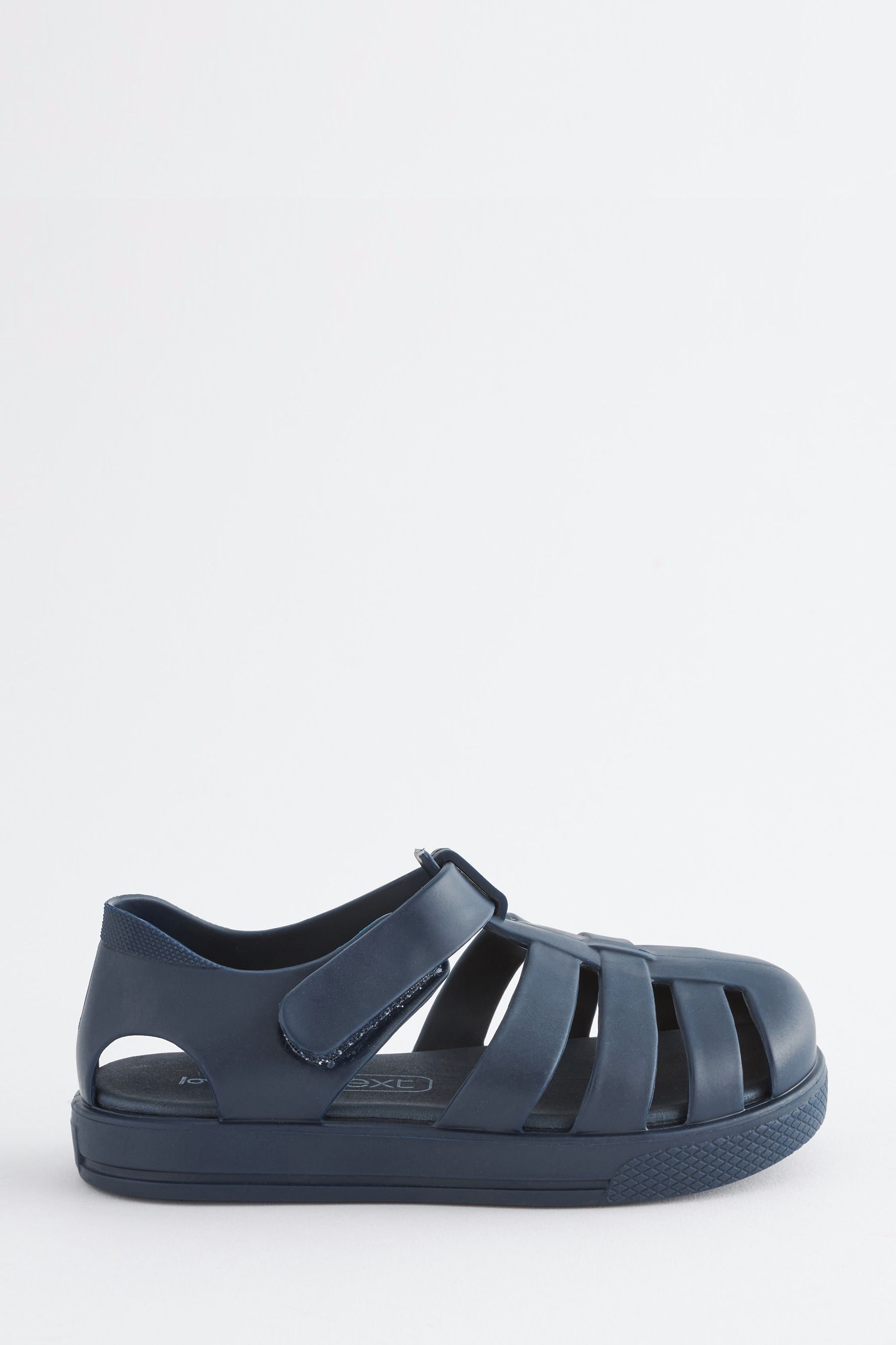 Navy jelly shoes clearance