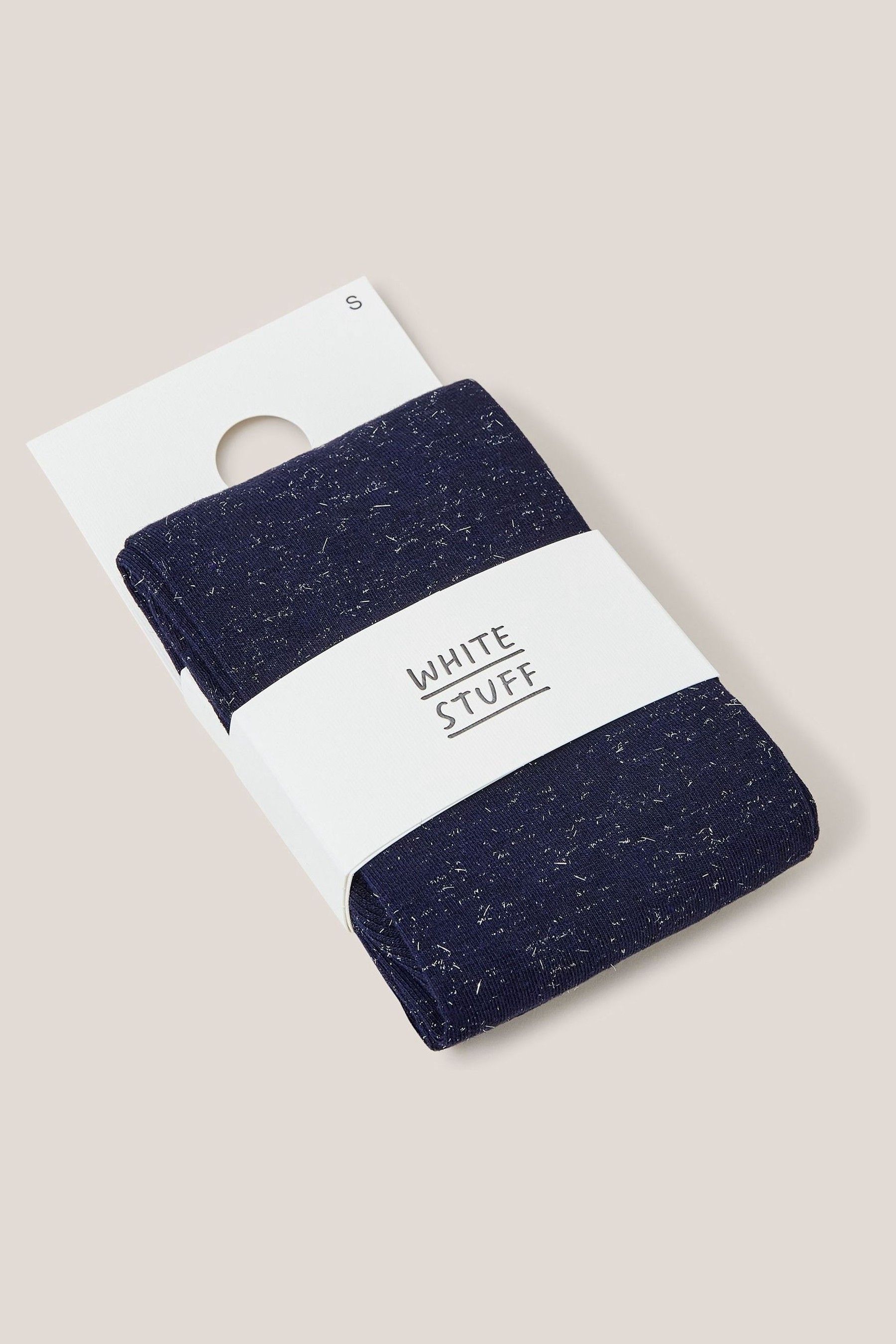 Buy White Stuff Blue Sparkle Sienna Tights from the Next UK online shop