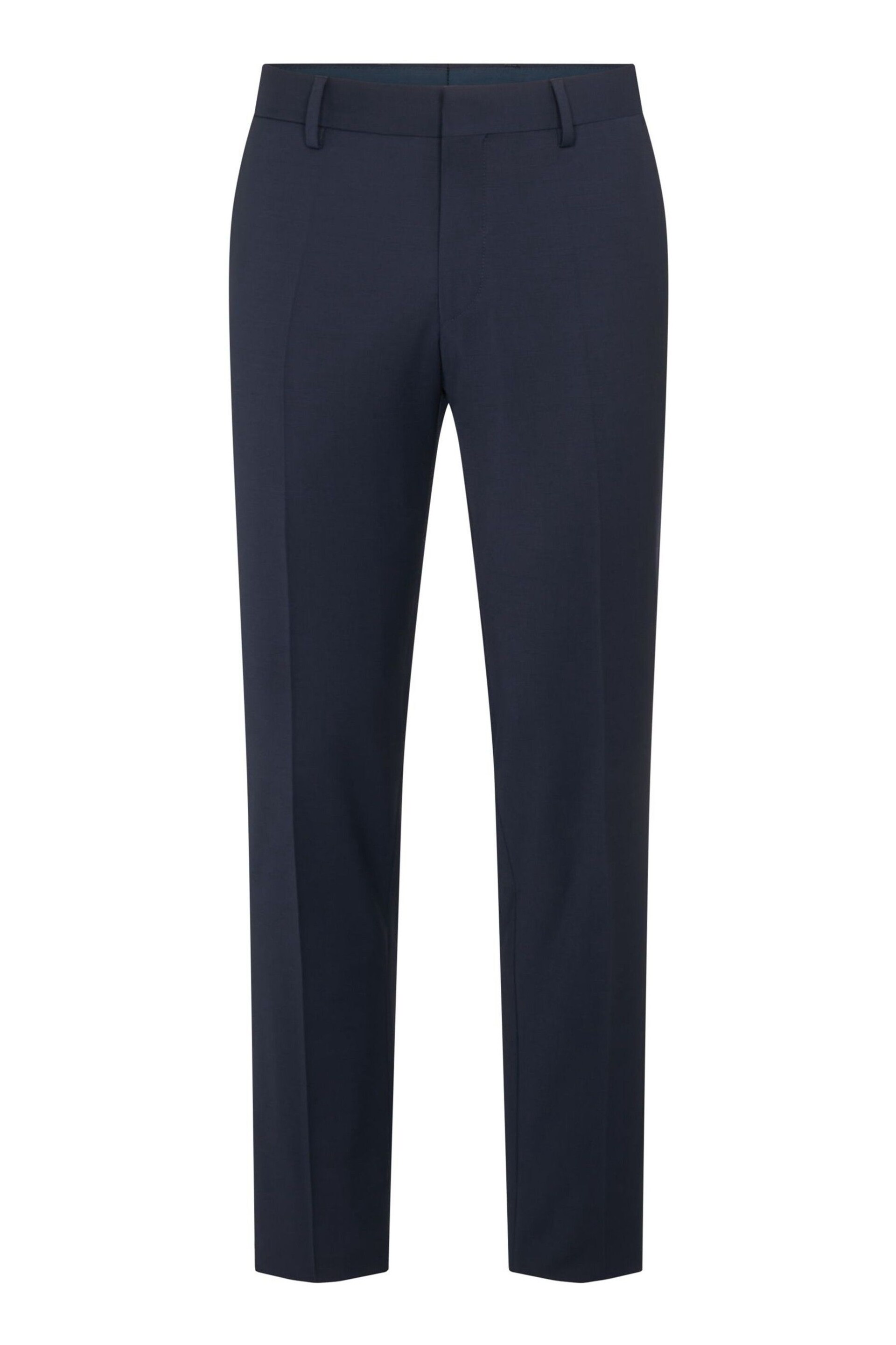 BOSS Blue Slim Fit Suit :Trousers - Image 5 of 7