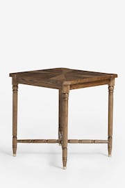 Nina Campbell Dark Oak Tedworth Side Table - Image 4 of 6