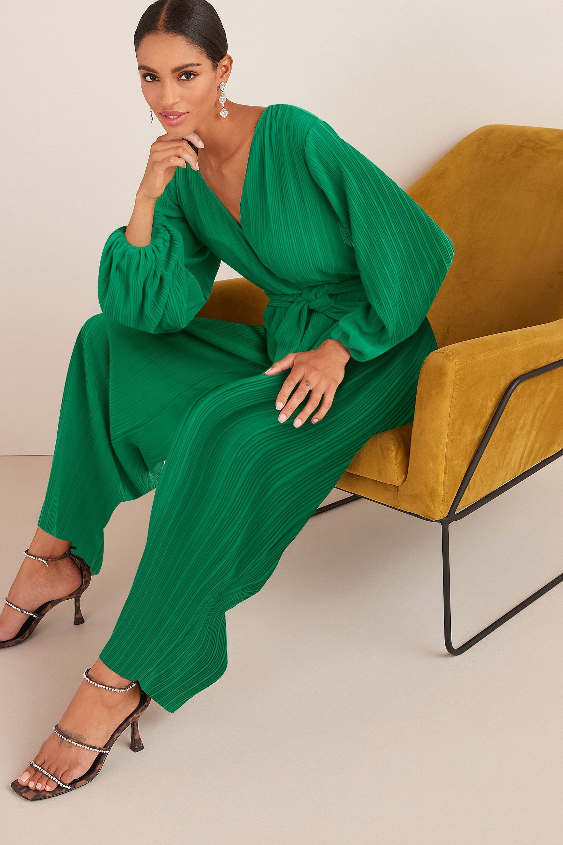 Next green jumpsuit shop