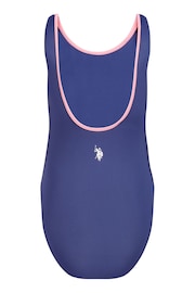 U.S. Polo Assn. Blue Sport Logo Swimsuit - Image 2 of 3