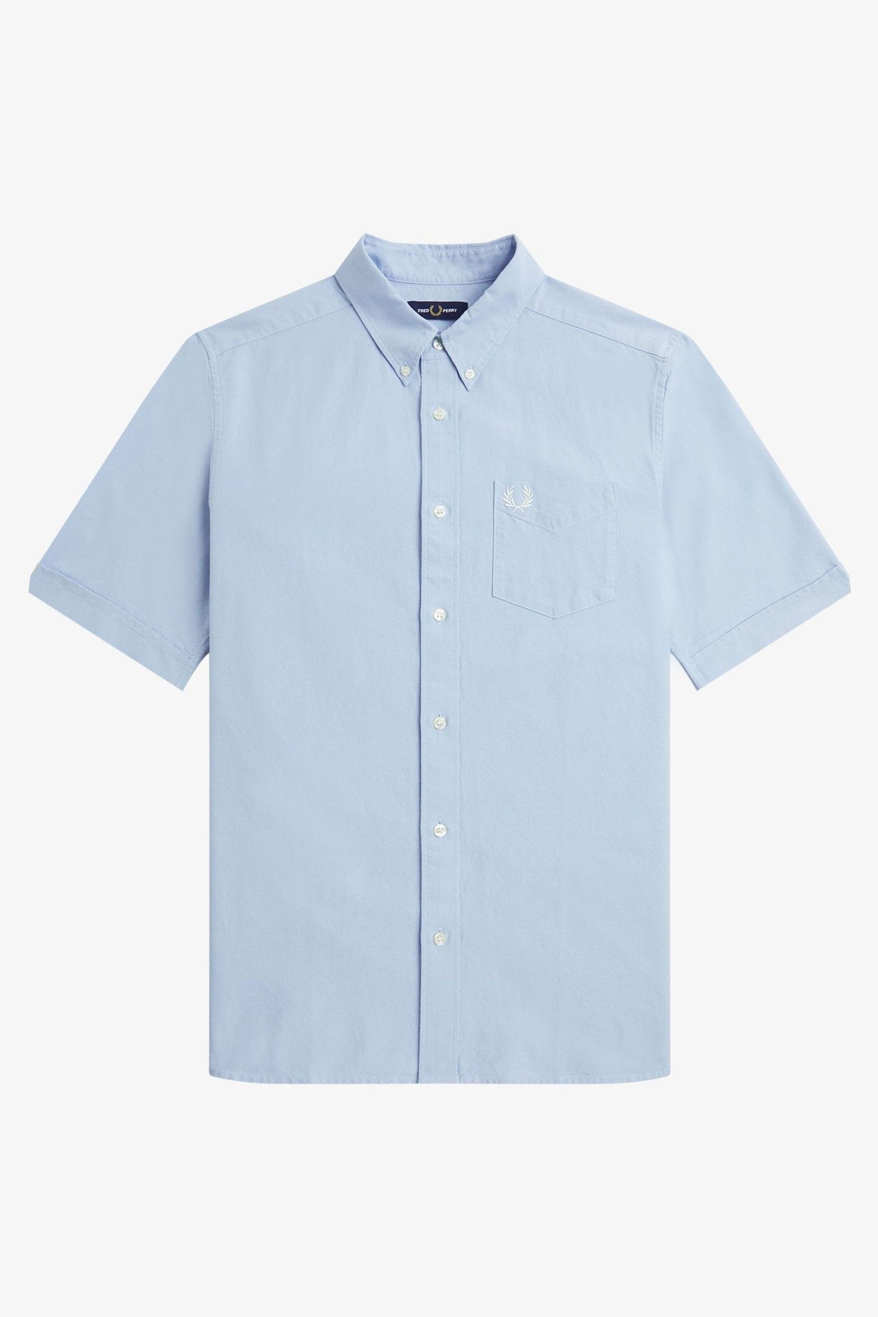 Fred perry oxford shirt short sleeve on sale