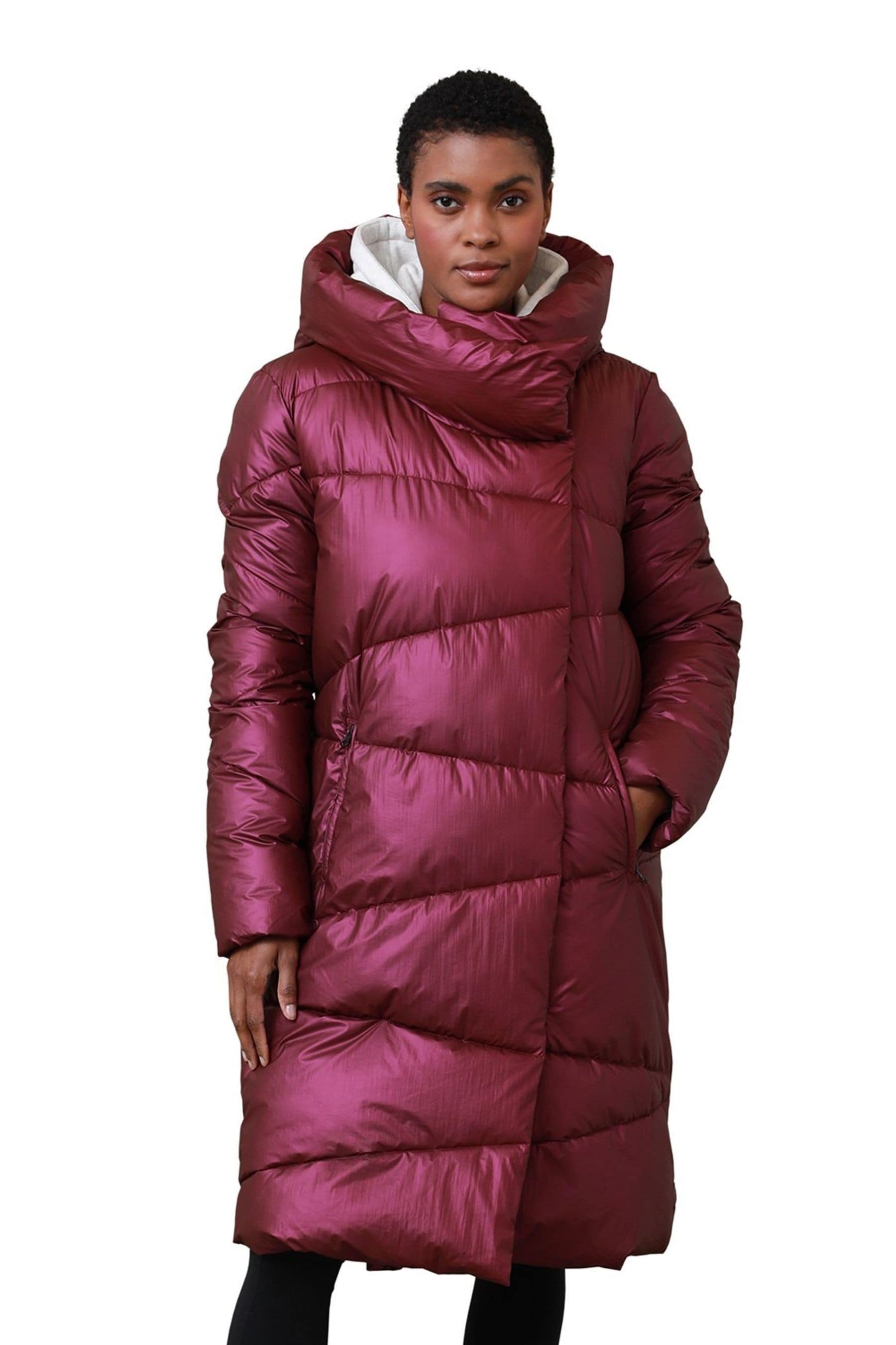 Active padded coat sales