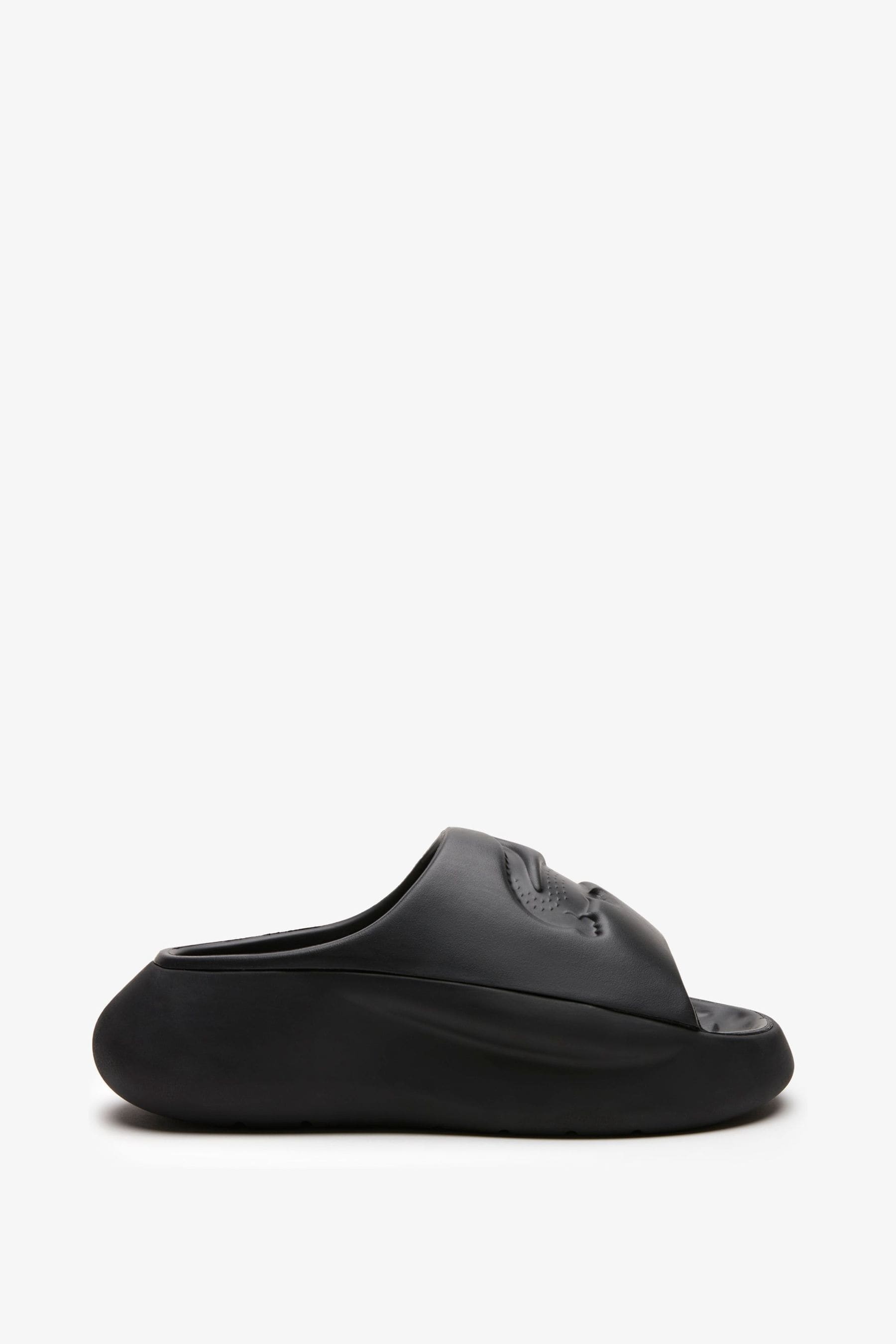 Buy Lacoste Serve 3 XL Black Sliders from Next Lithuania