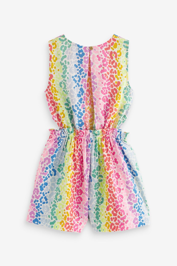 Rainbow Animal Cut-Out Detail Playsuit (3-16yrs) - Image 6 of 7