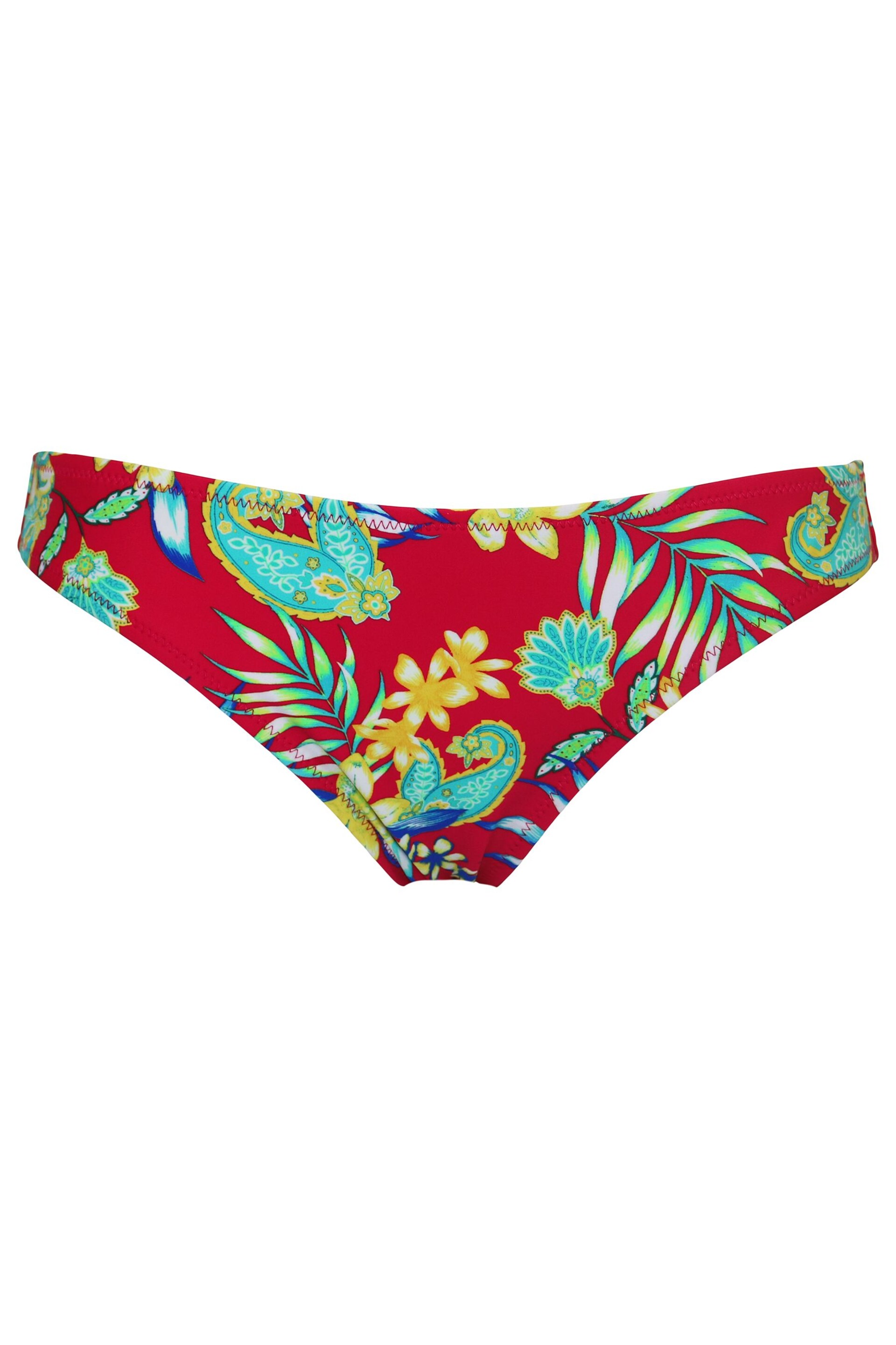 Pour Moi Red Multi Floral Brief Heatwave Briefs - Image 4 of 5