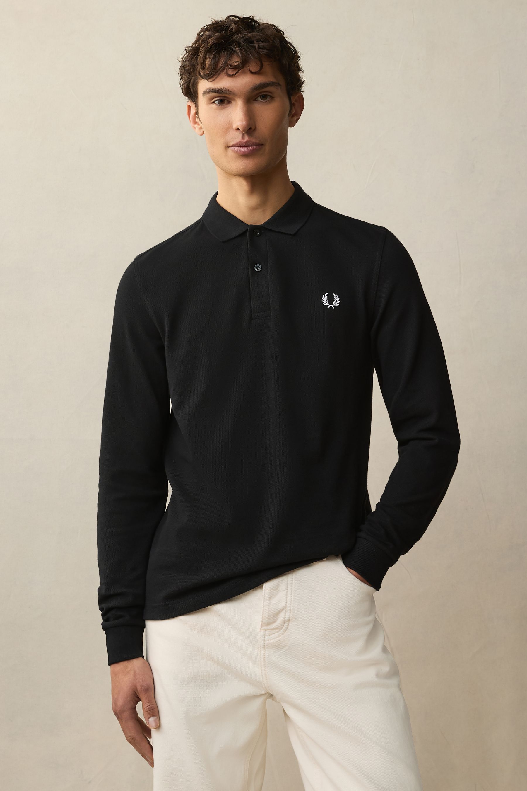 Fred perry slim fit polo sale new arrivals