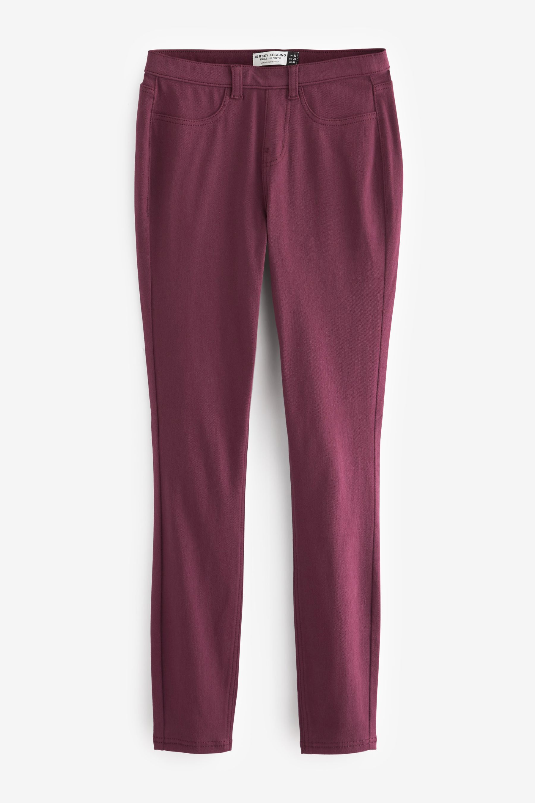 Next full length jersey denim leggings sales