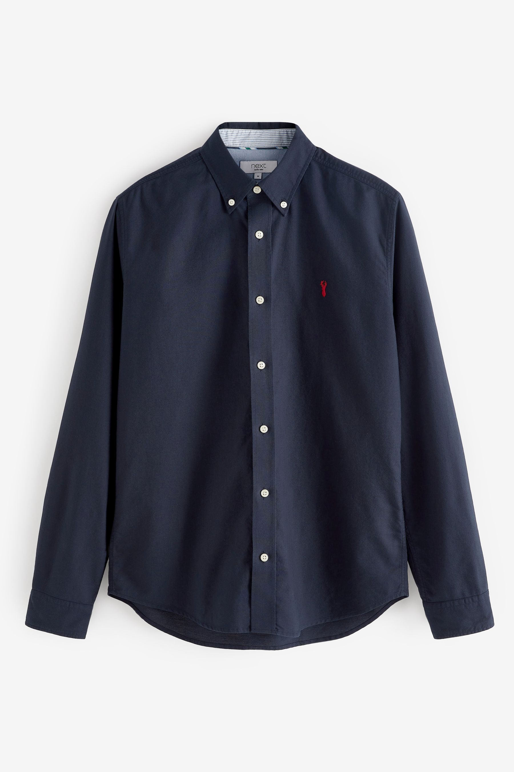 Ralph lauren slim fit oxford shirt navy outlet