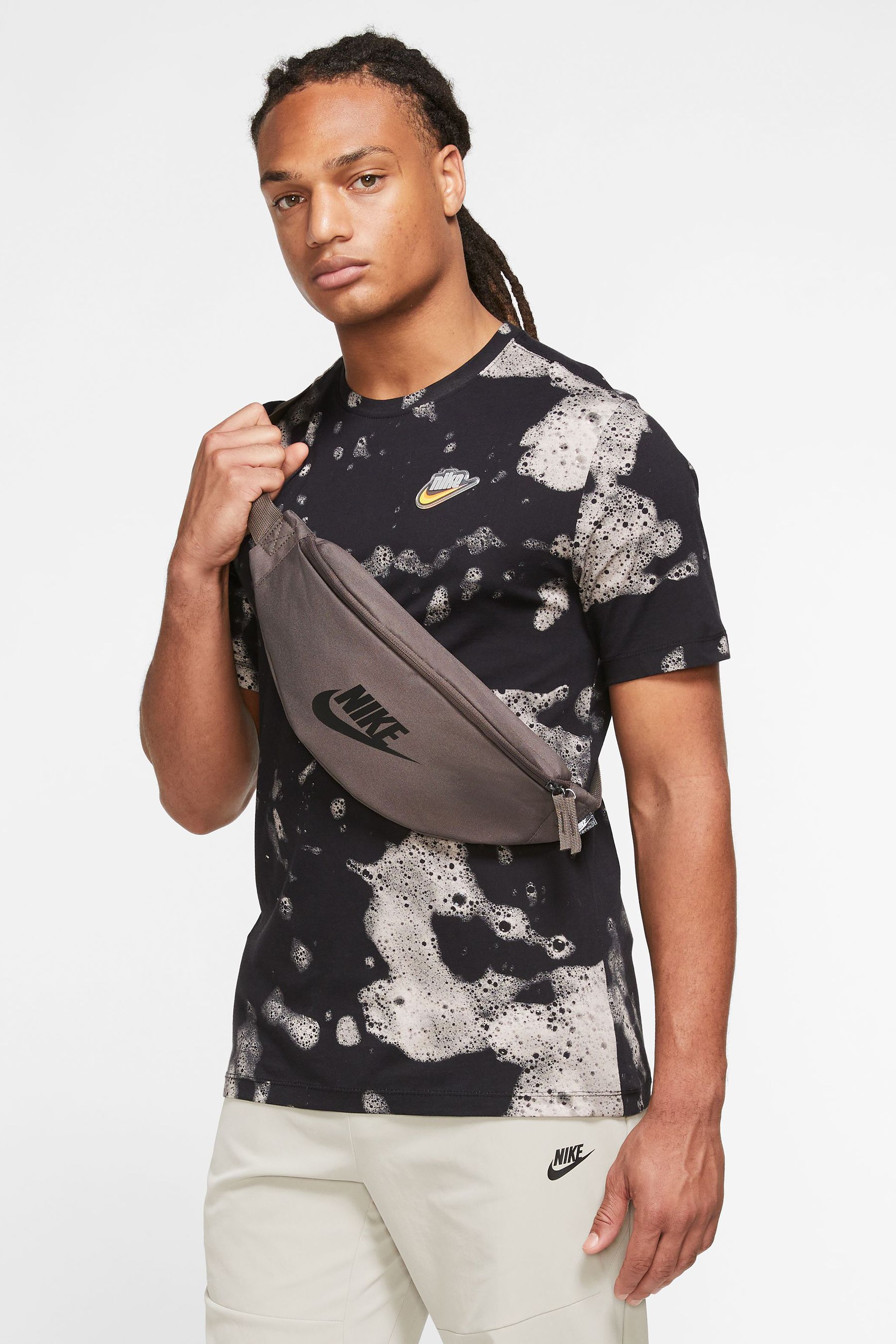 Buy Nike Brown Heritage Waist Bag from Next Luxembourg