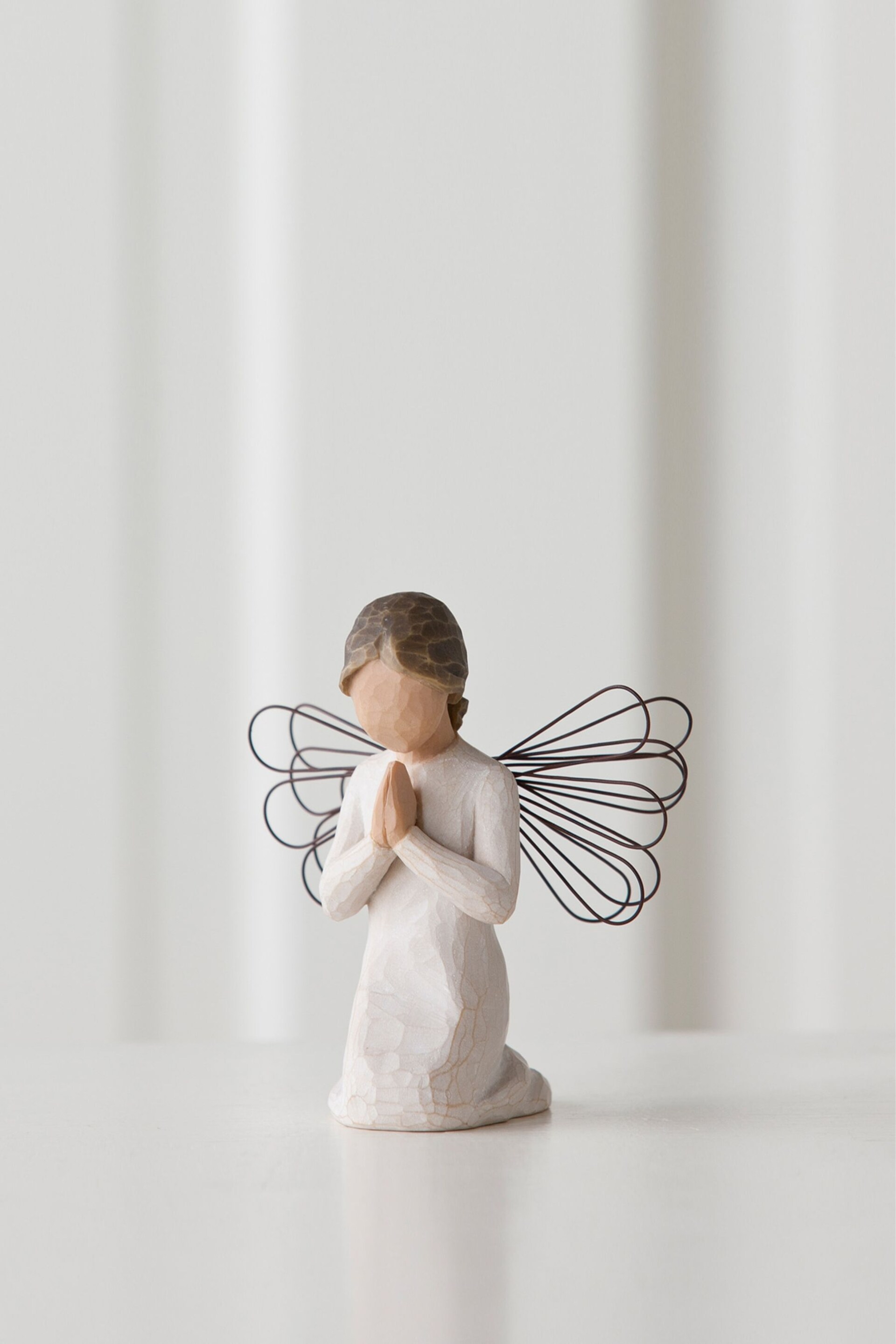 Willow Tree Cream Angel of Prayer Figurine - Image 2 of 4