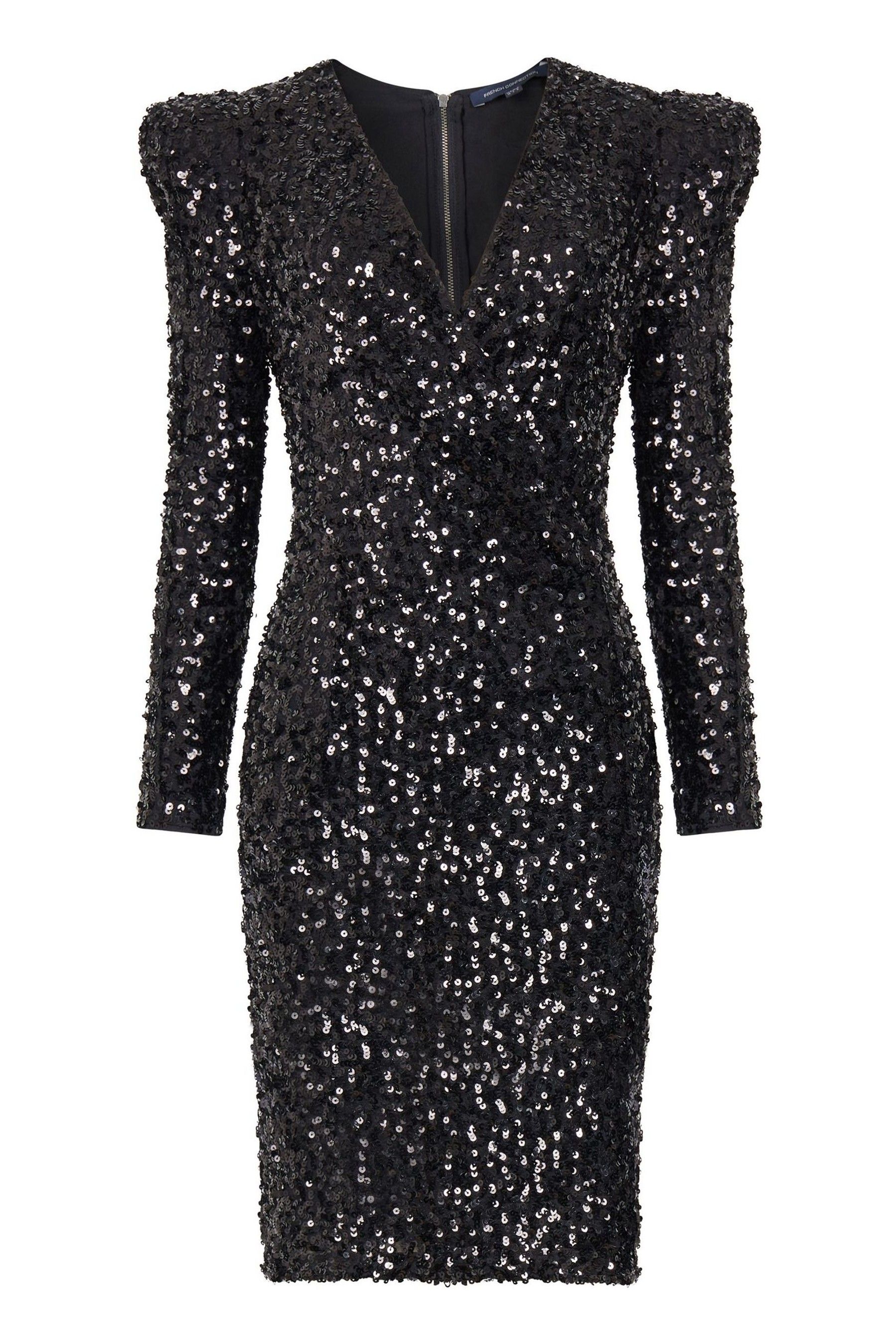 French connection white sequin dress shop