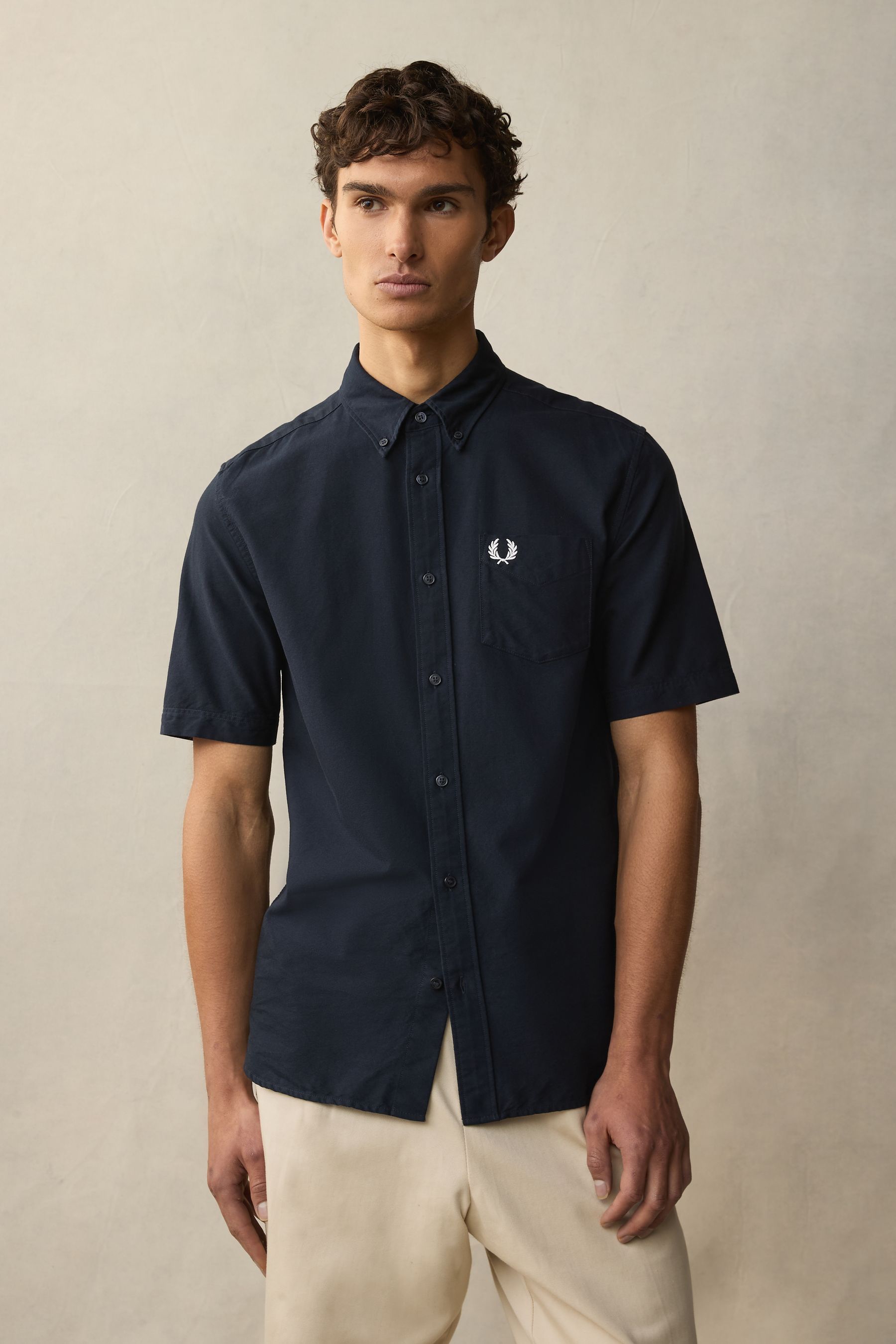 Fred perry short sleeve shirt xxl shop