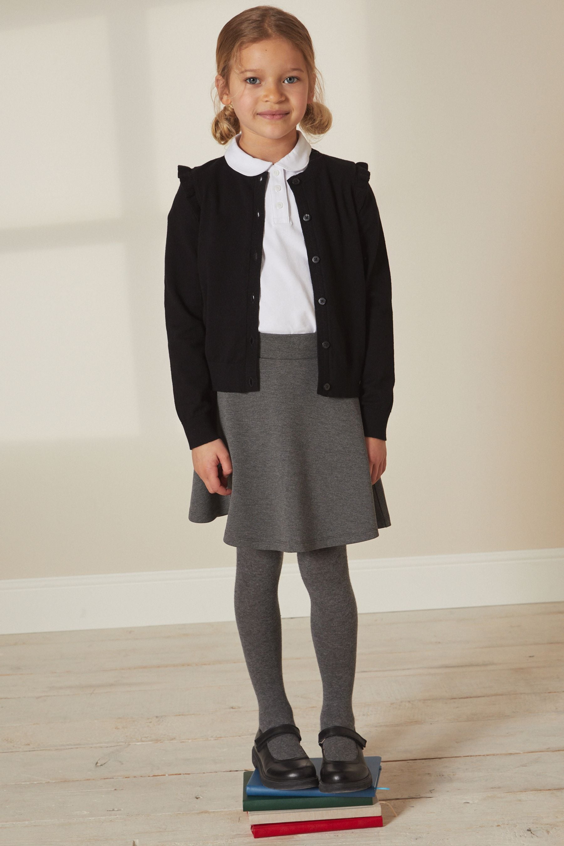 Black school cardigans outlet